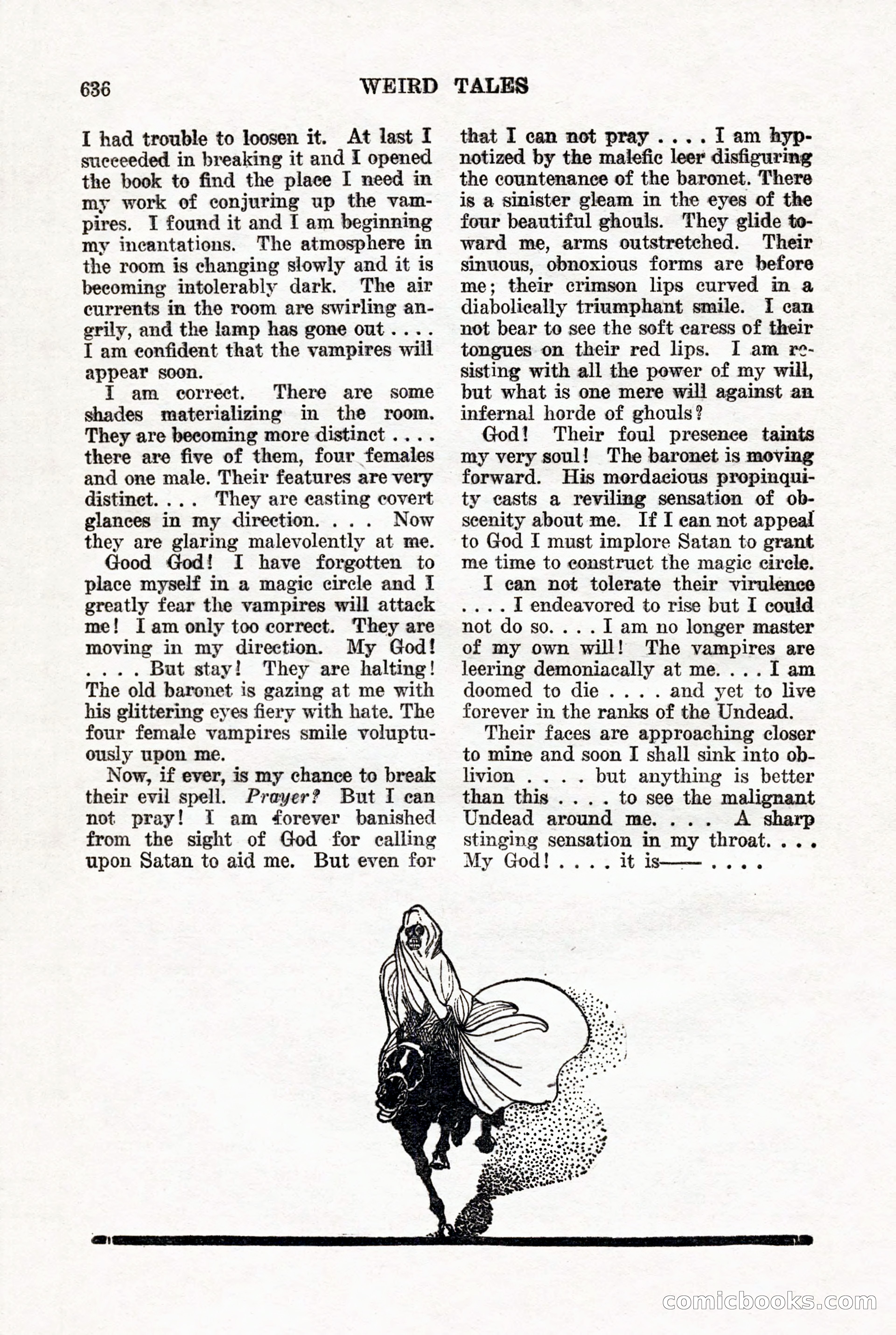 Weird Tales, Vol. 7, No. 5 — page 62 of 148