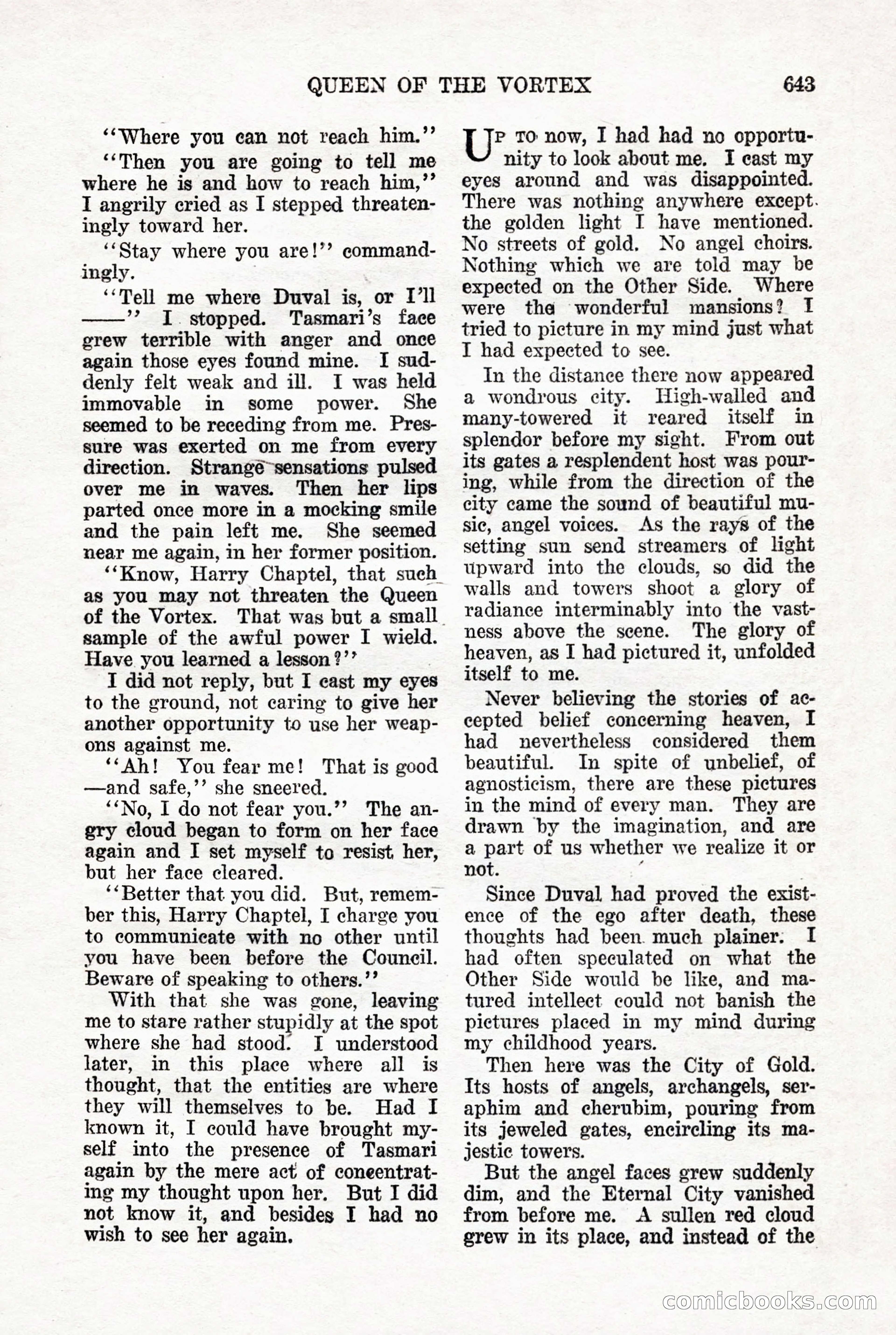 Weird Tales, Vol. 7, No. 5 — page 69 of 148