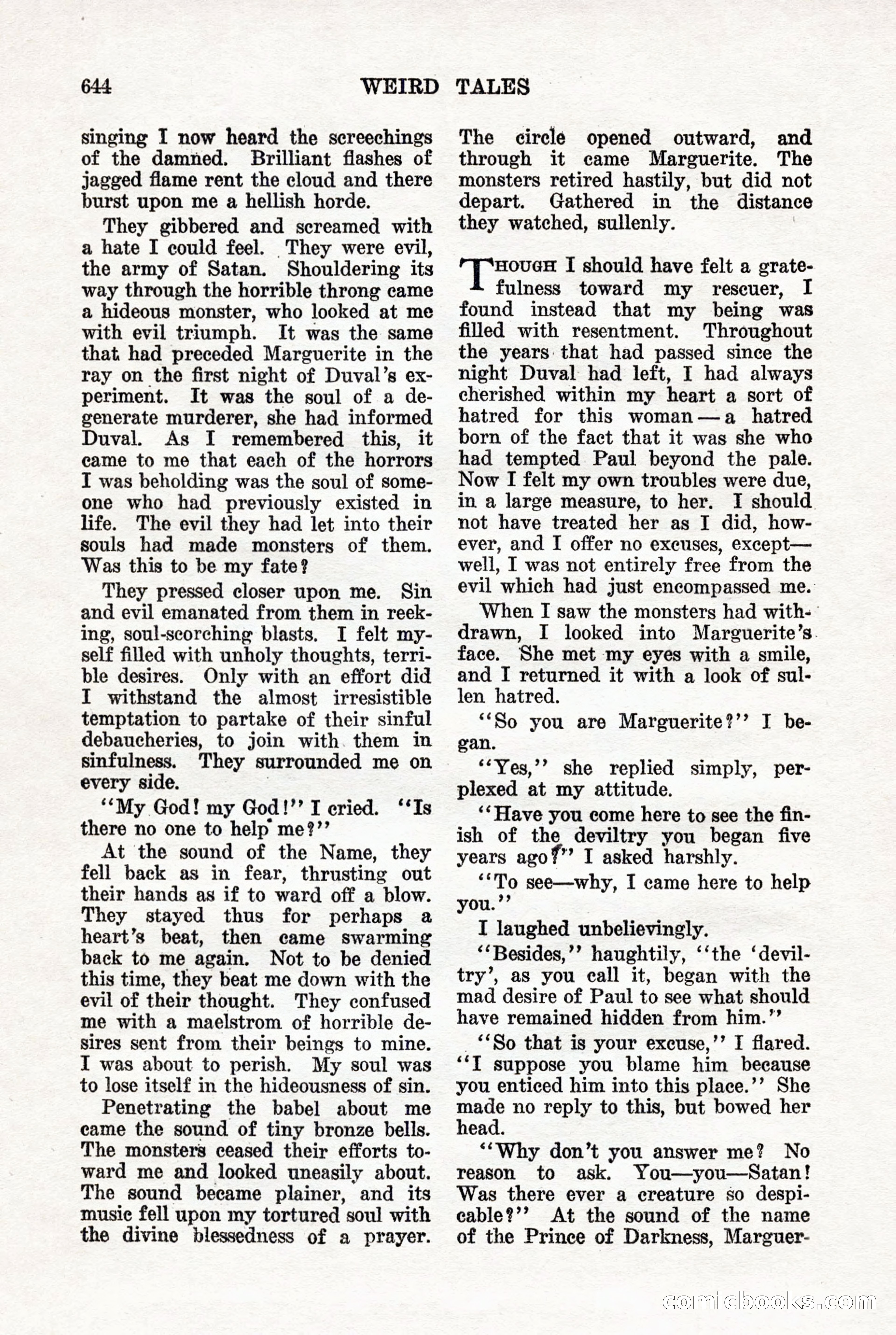 Weird Tales, Vol. 7, No. 5 — page 70 of 148