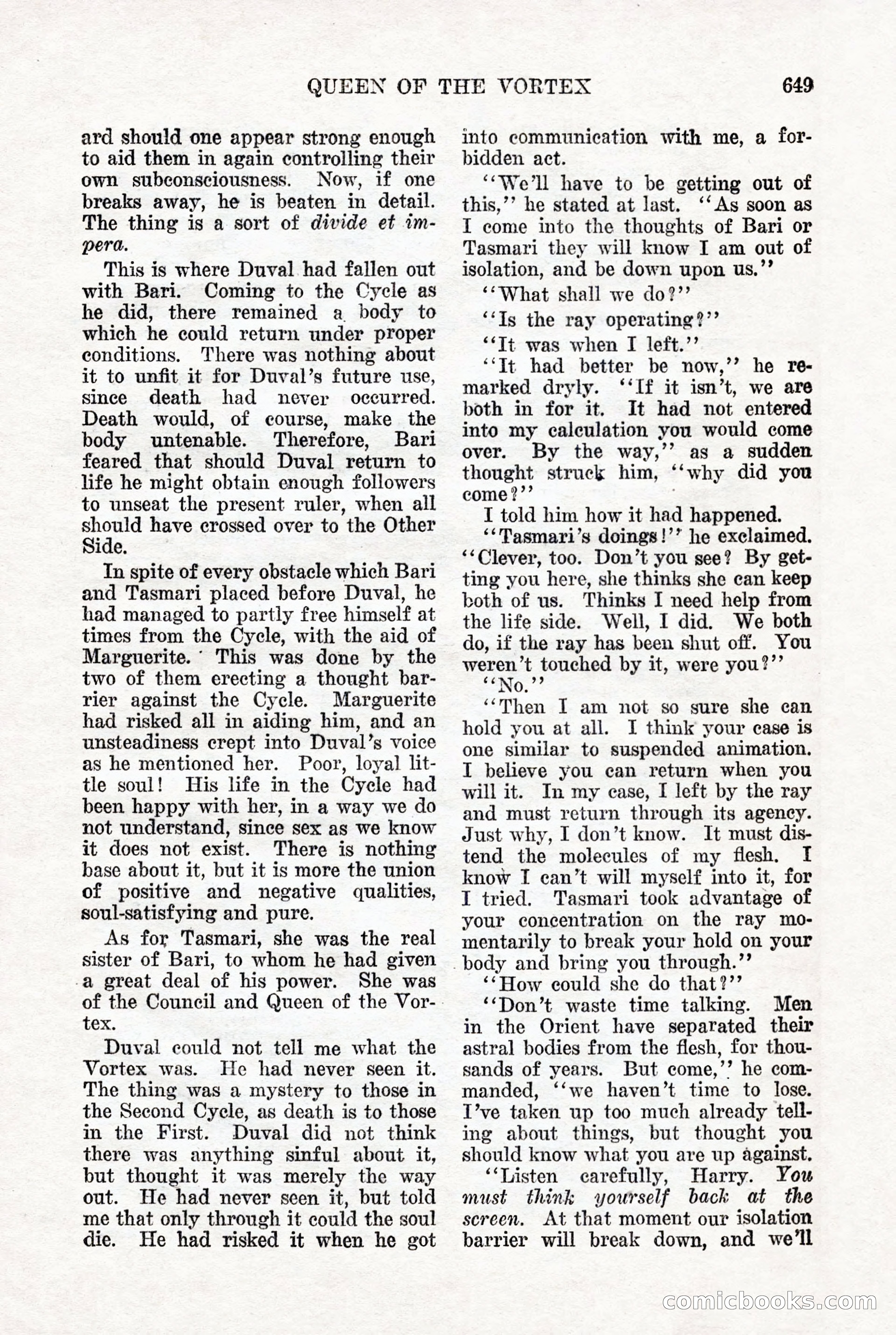 Weird Tales, Vol. 7, No. 5 — page 75 of 148