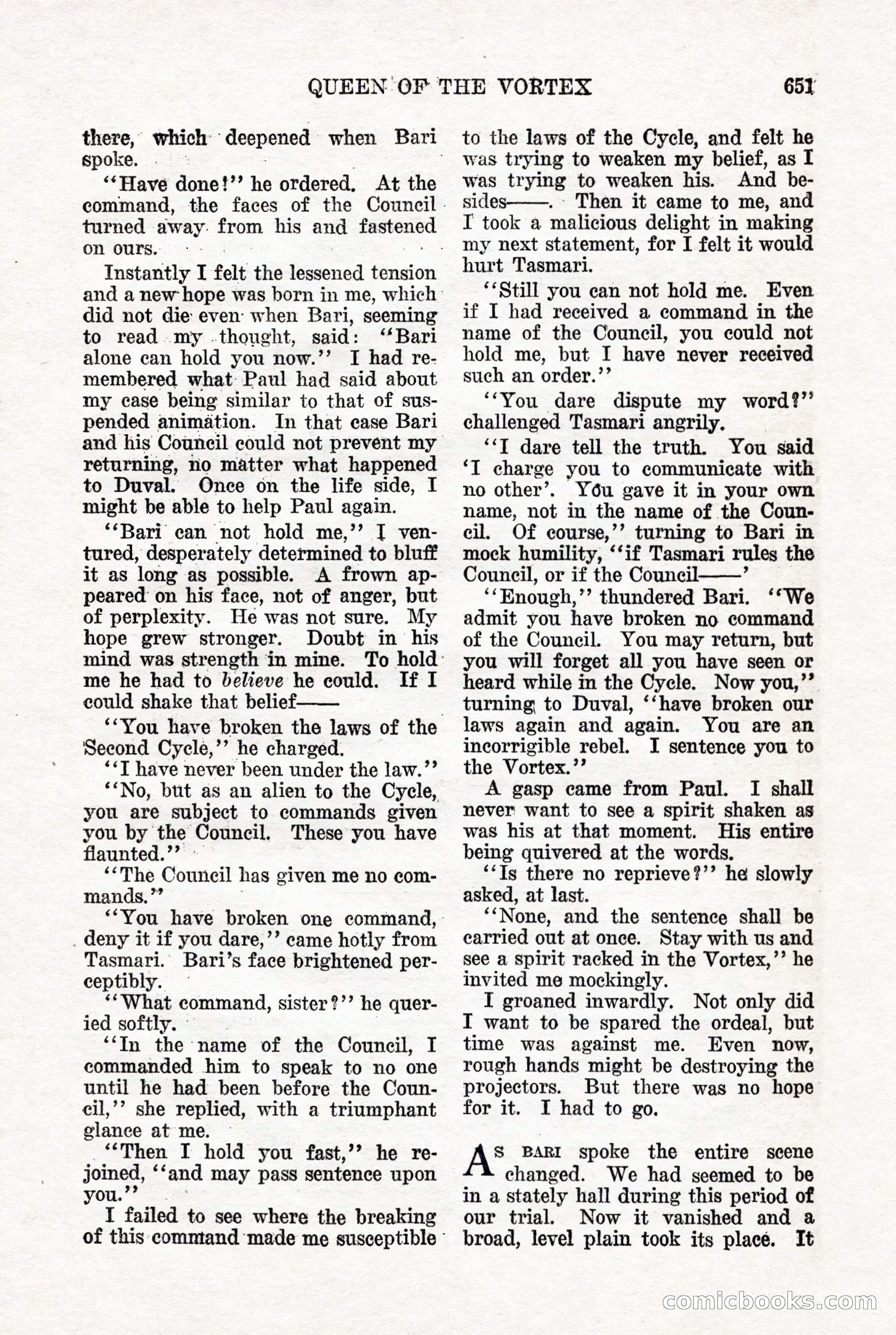 Weird Tales, Vol. 7, No. 5 — page 77 of 148