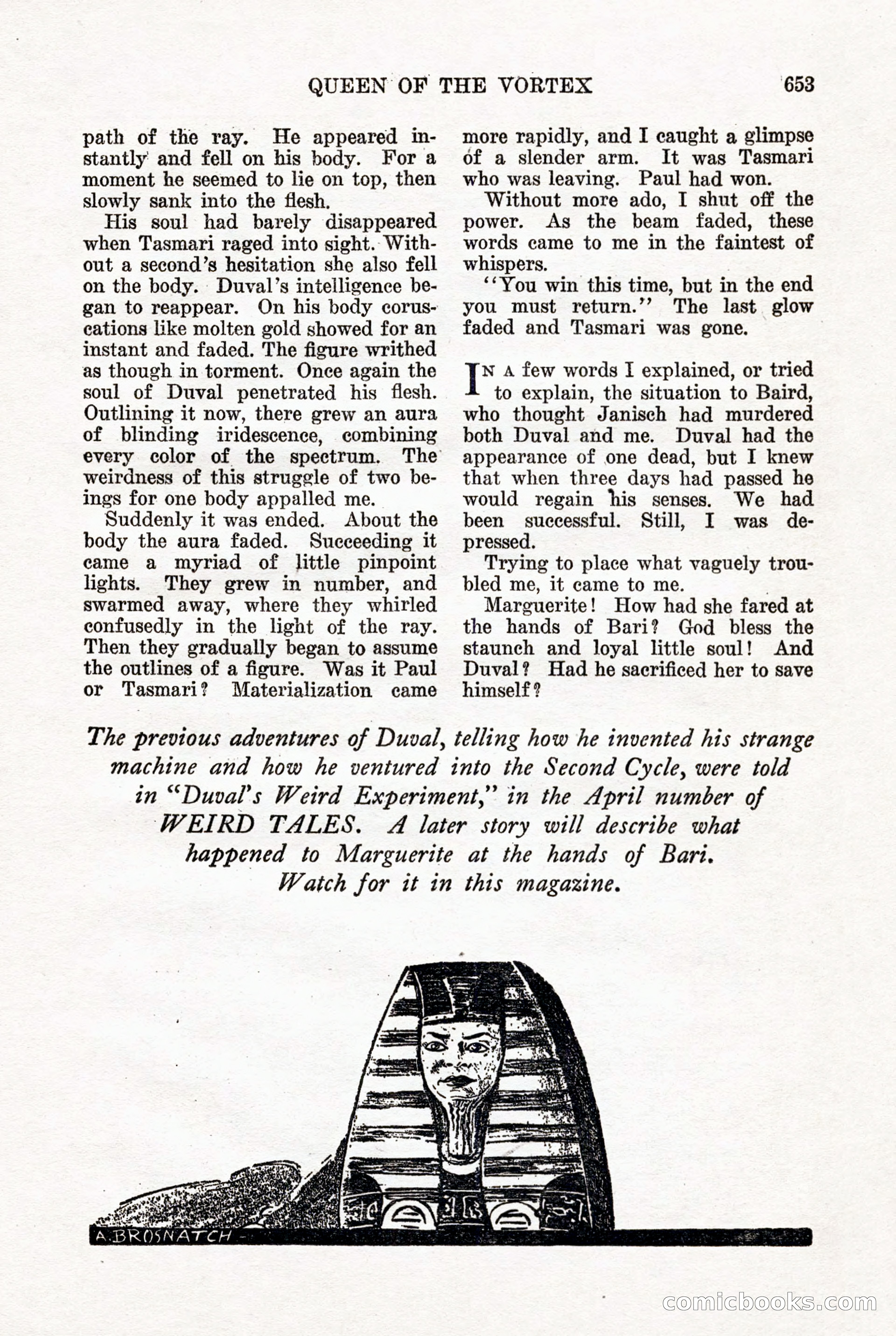 Weird Tales, Vol. 7, No. 5 — page 79 of 148
