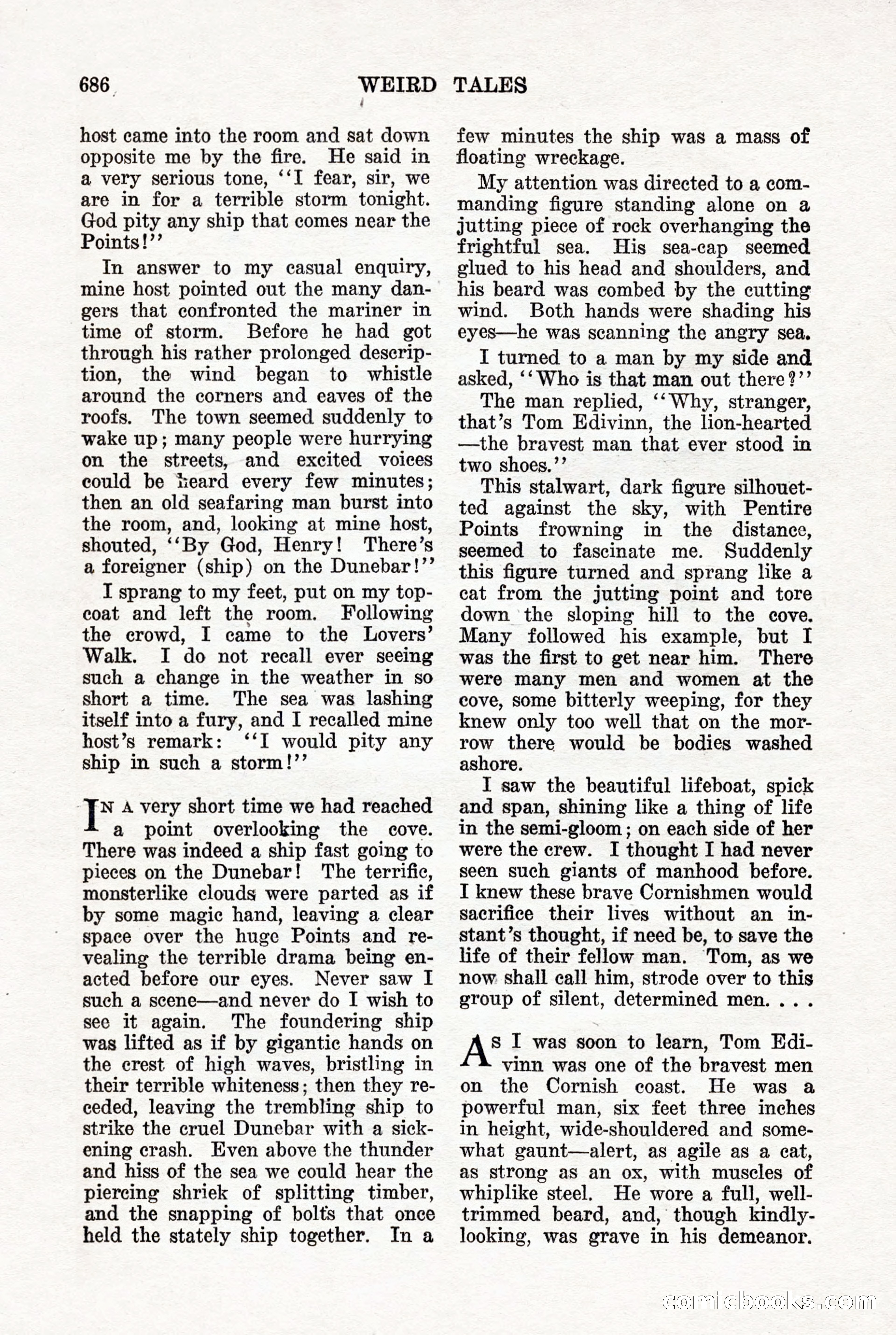 Weird Tales, Vol. 7, No. 5 — page 112 of 148