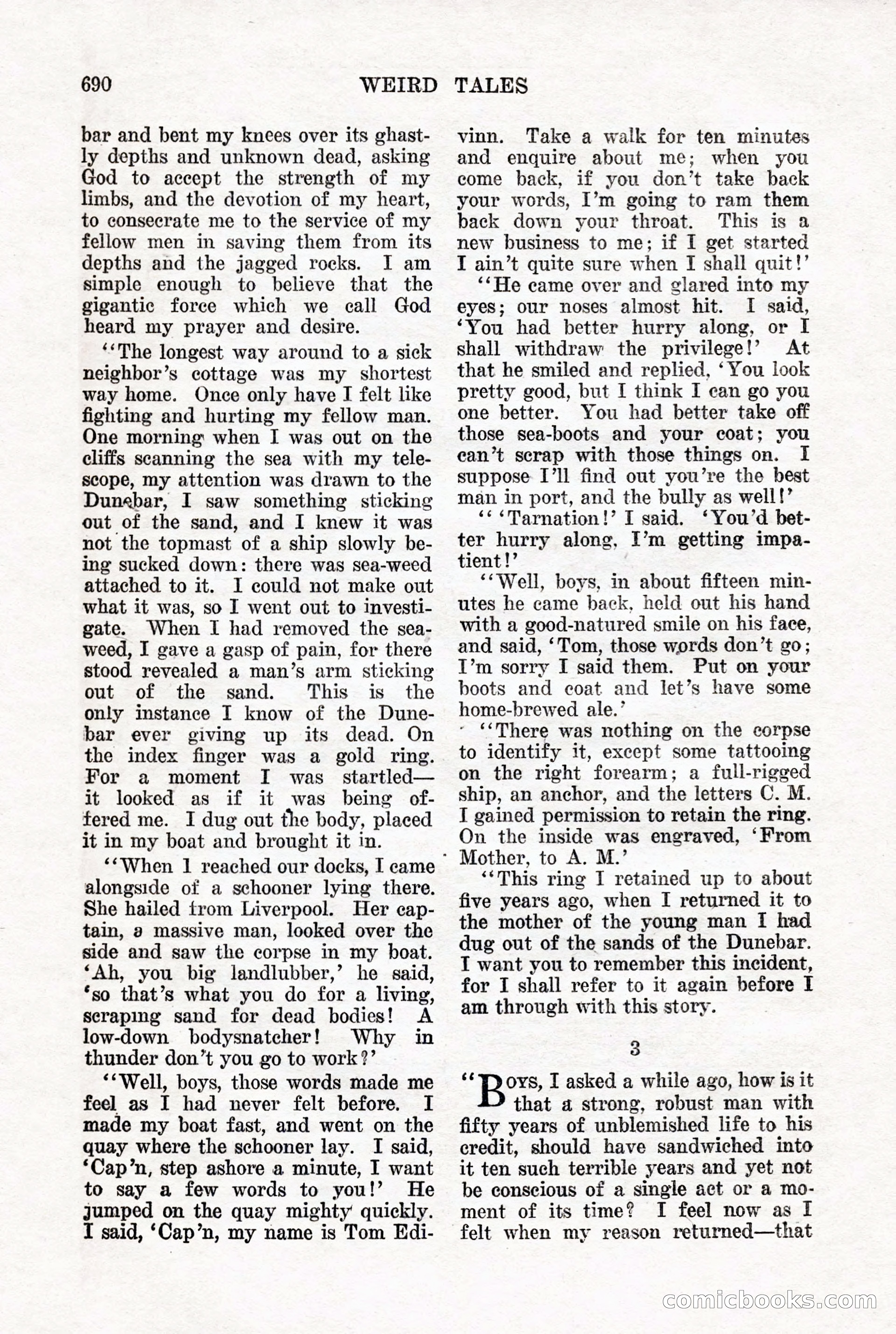 Weird Tales, Vol. 7, No. 5 — page 116 of 148