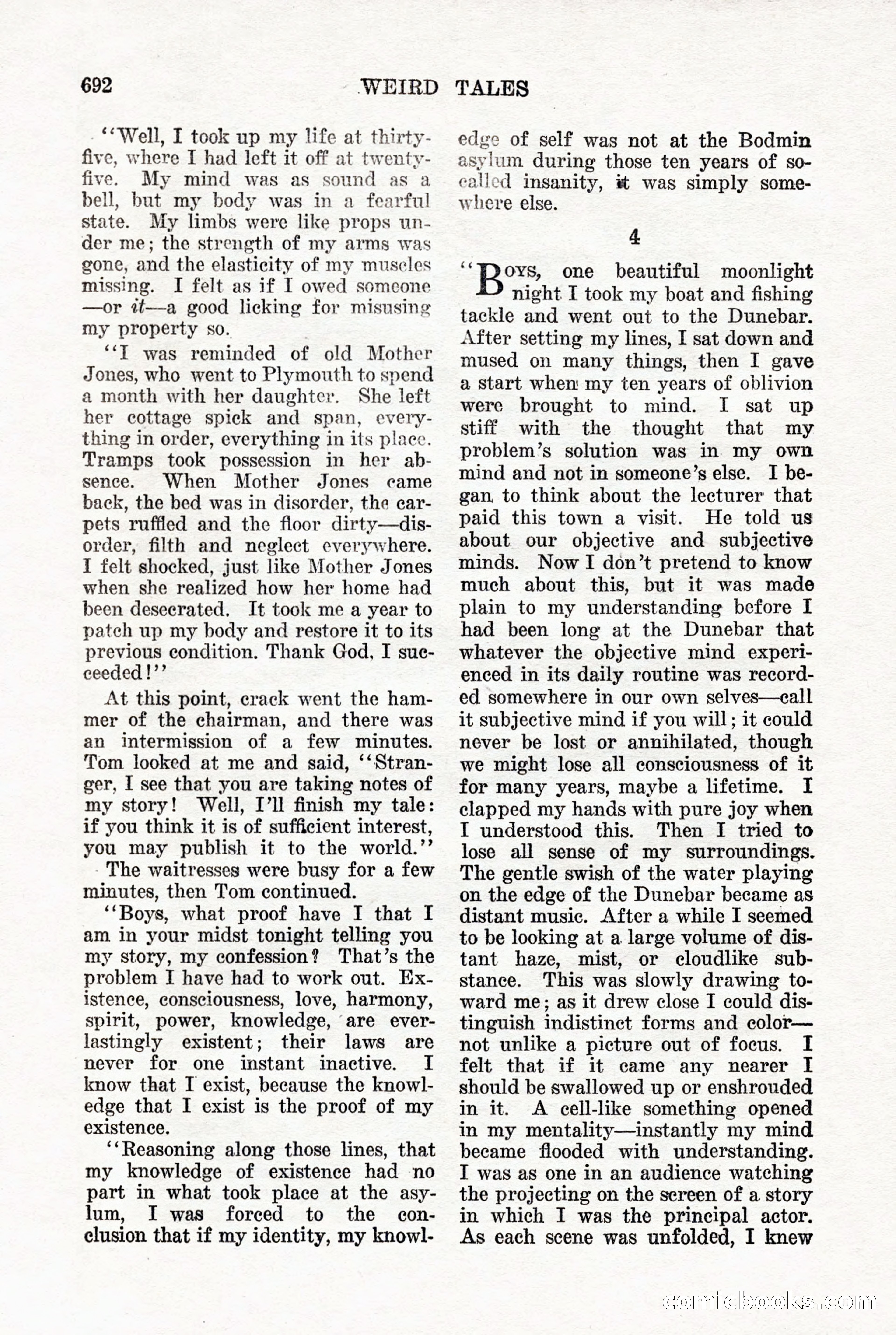 Weird Tales, Vol. 7, No. 5 — page 118 of 148