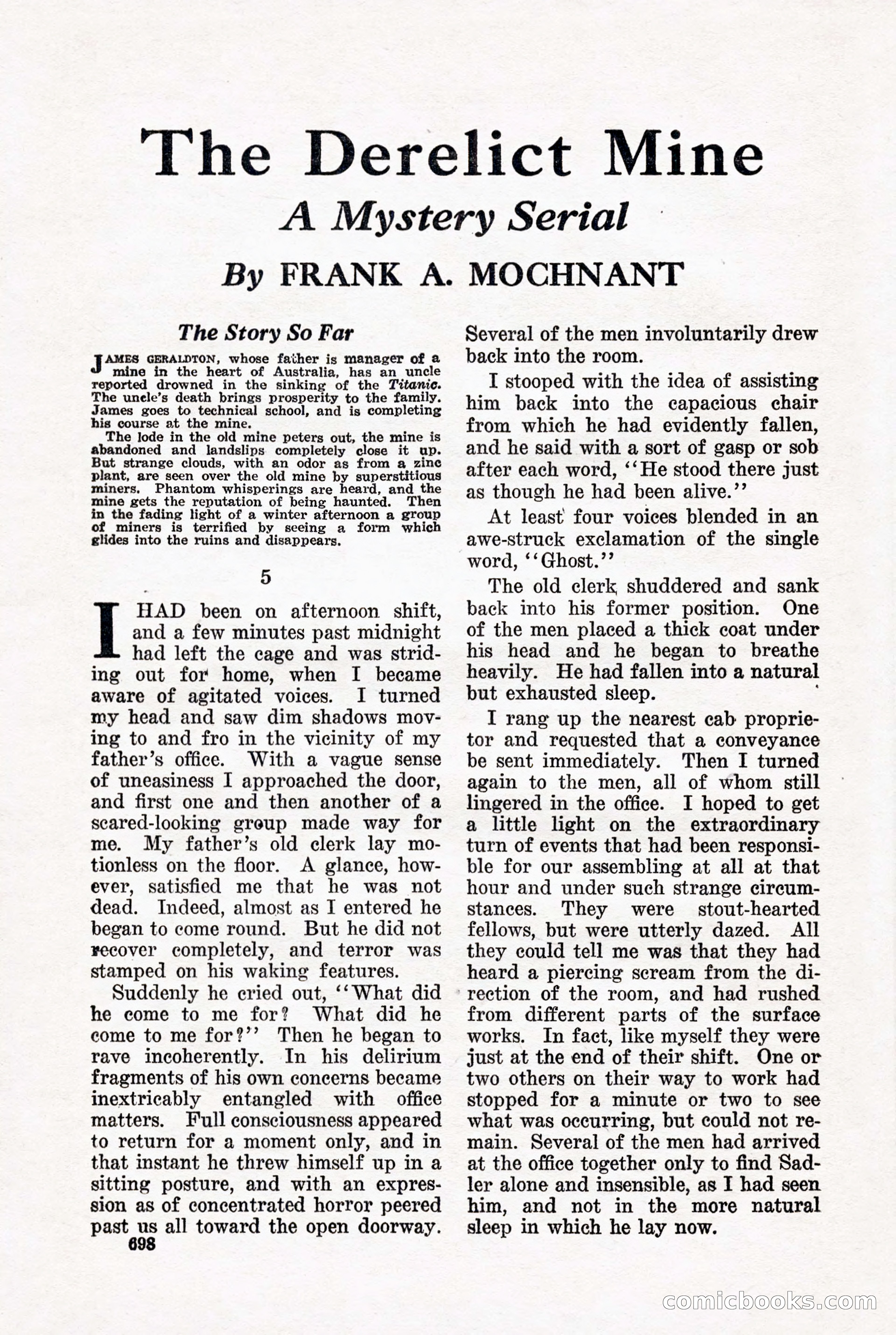 Weird Tales, Vol. 7, No. 5 — page 124 of 148