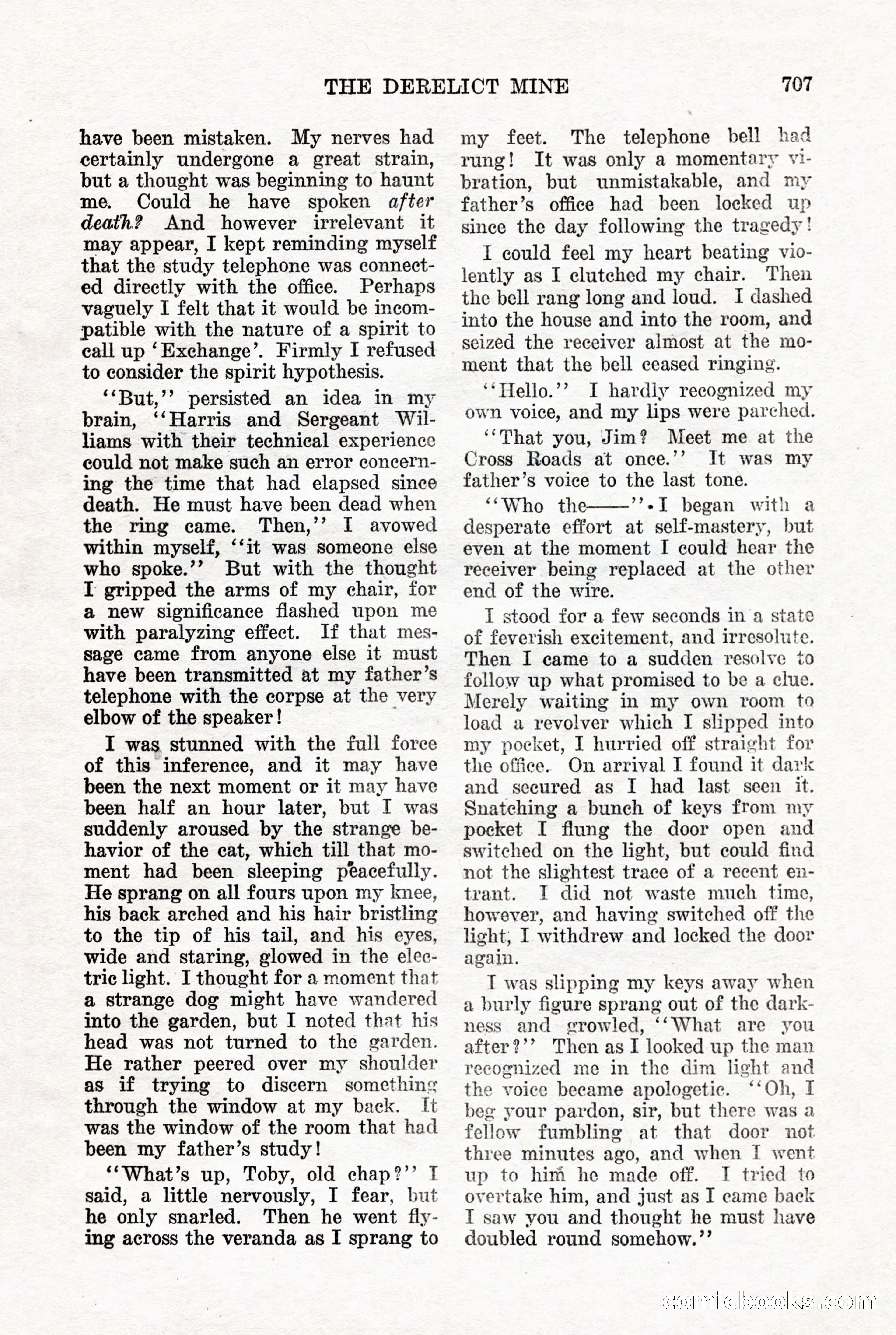 Weird Tales, Vol. 7, No. 5 — page 133 of 148