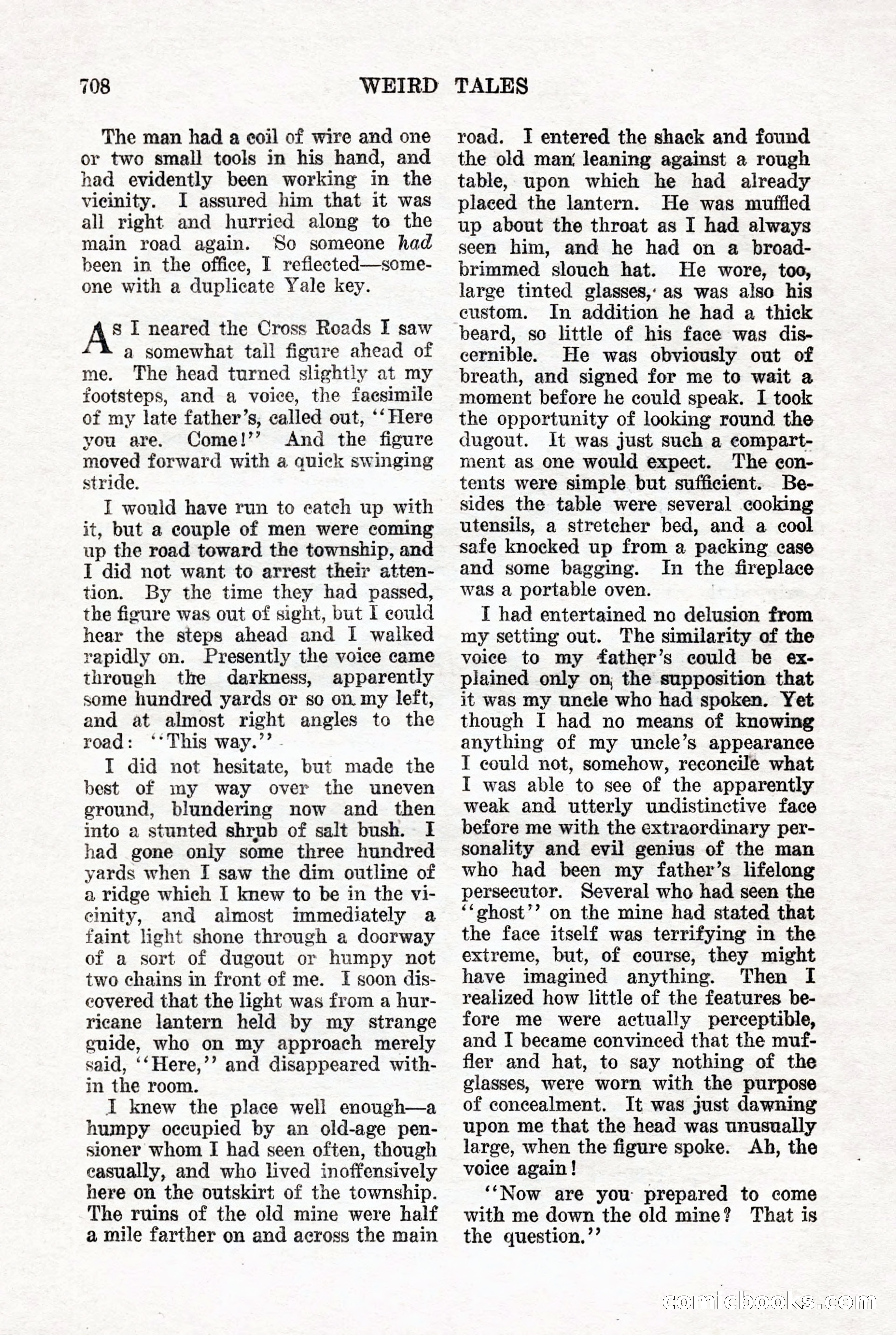 Weird Tales, Vol. 7, No. 5 — page 134 of 148