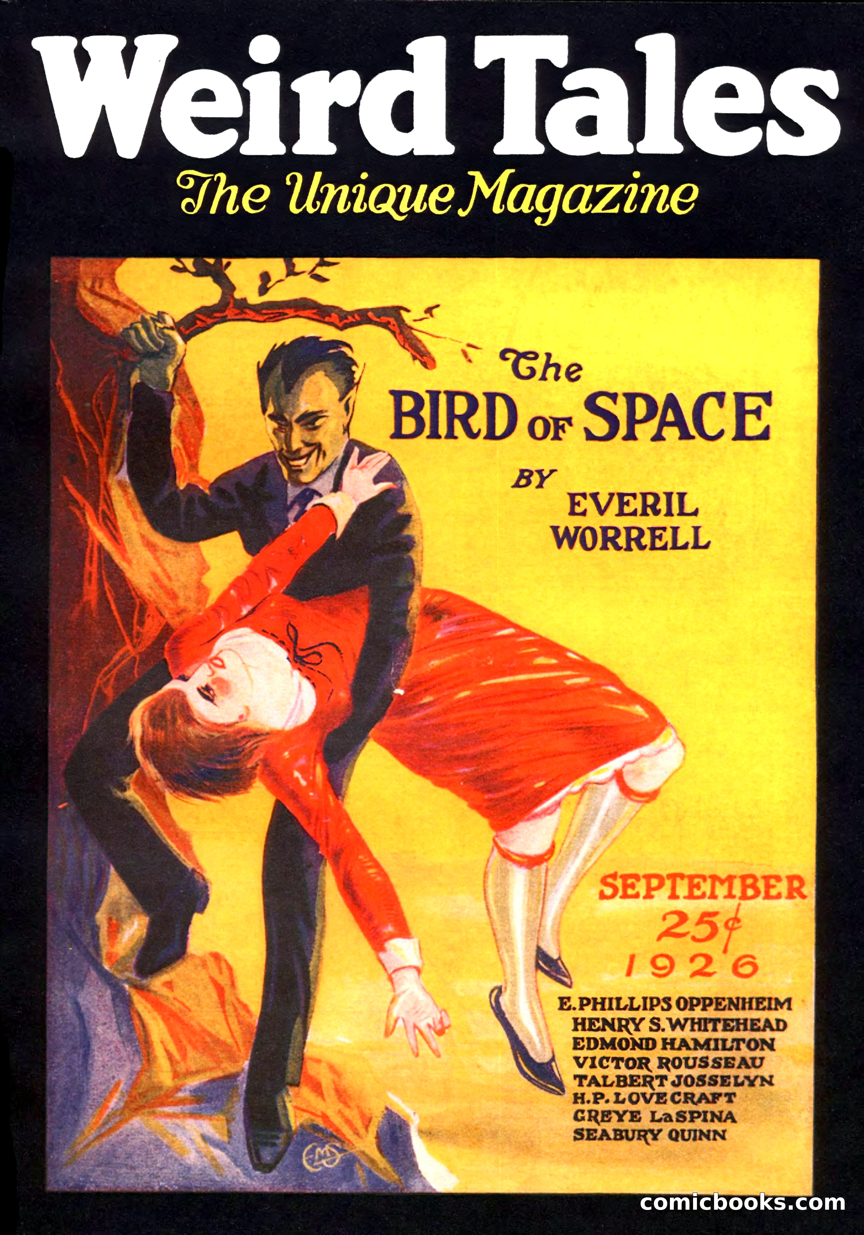 Weird Tales, September 1926 — page 1 of 146