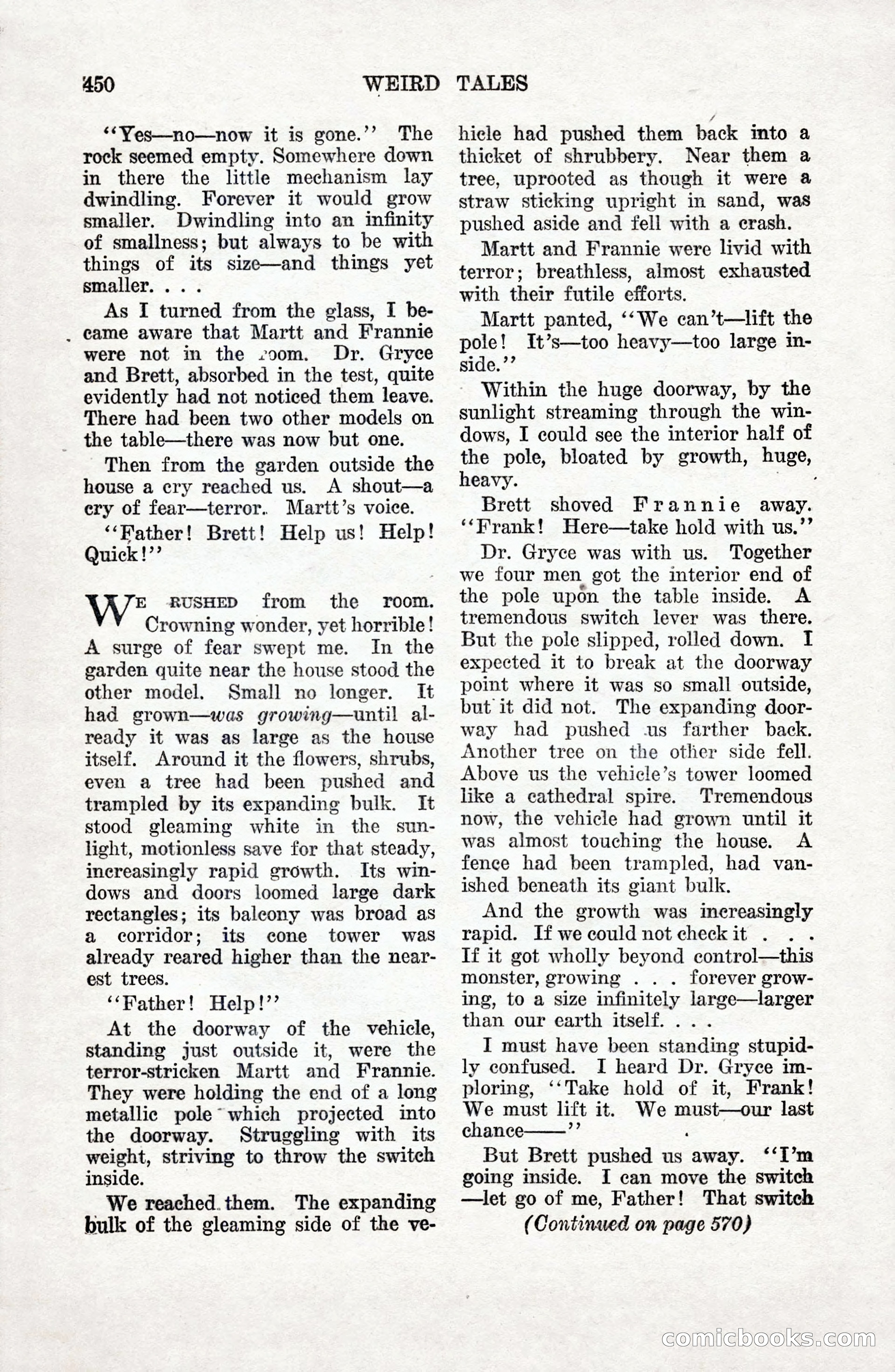 Weird Tales, April 1927 — page 20 of 148