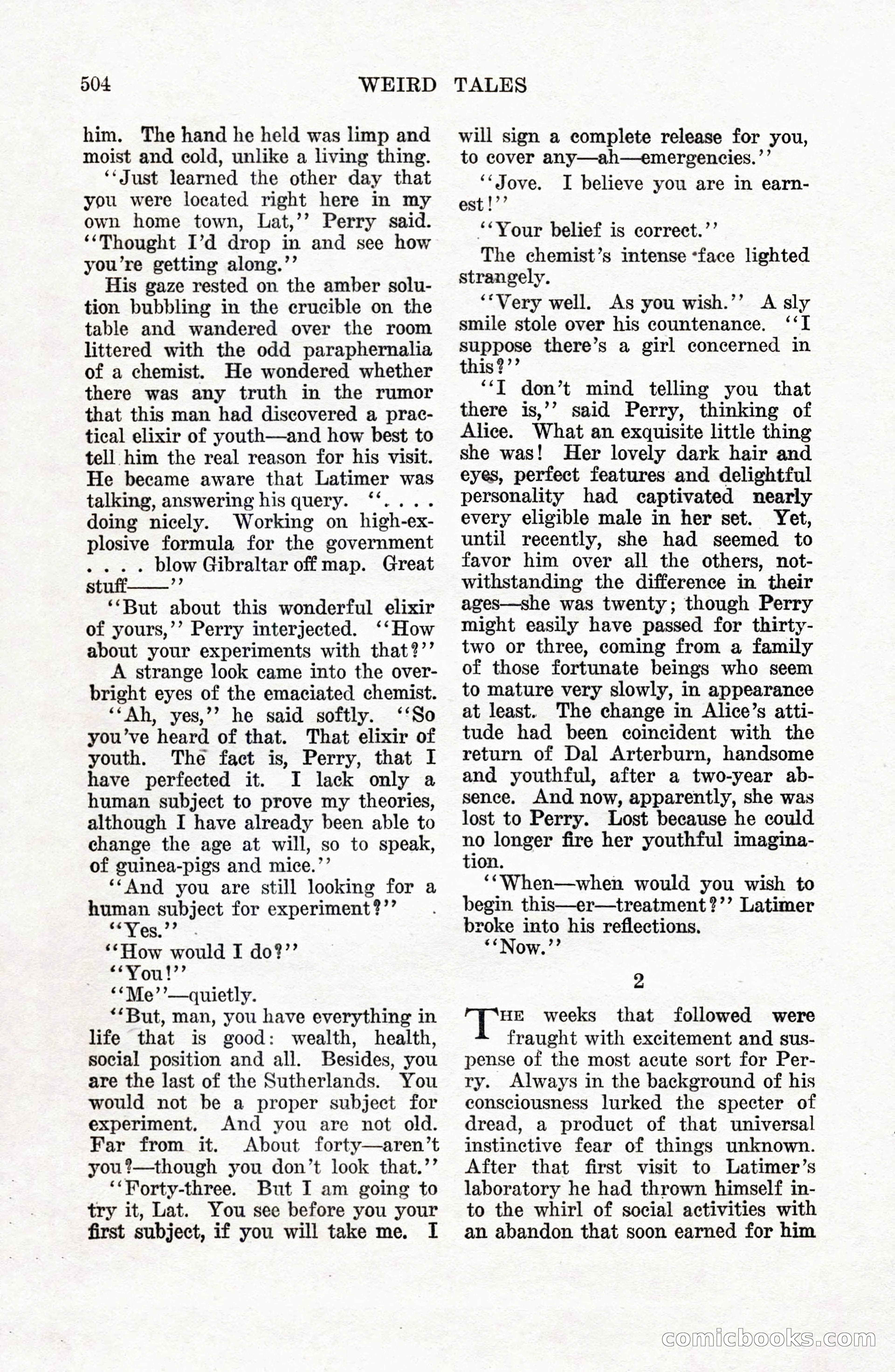 Weird Tales, April 1927 — page 74 of 148