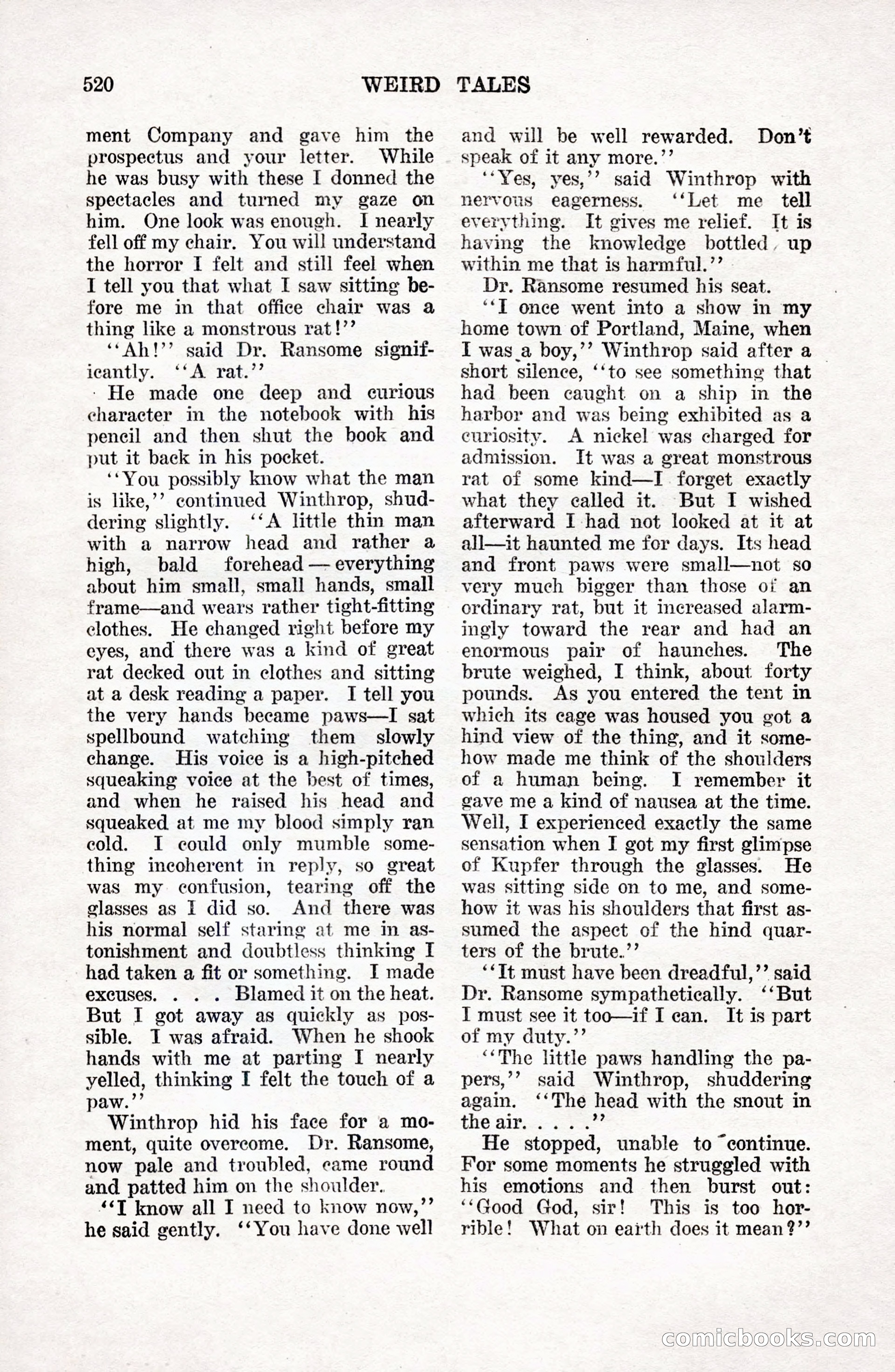 Weird Tales, April 1927 — page 90 of 148