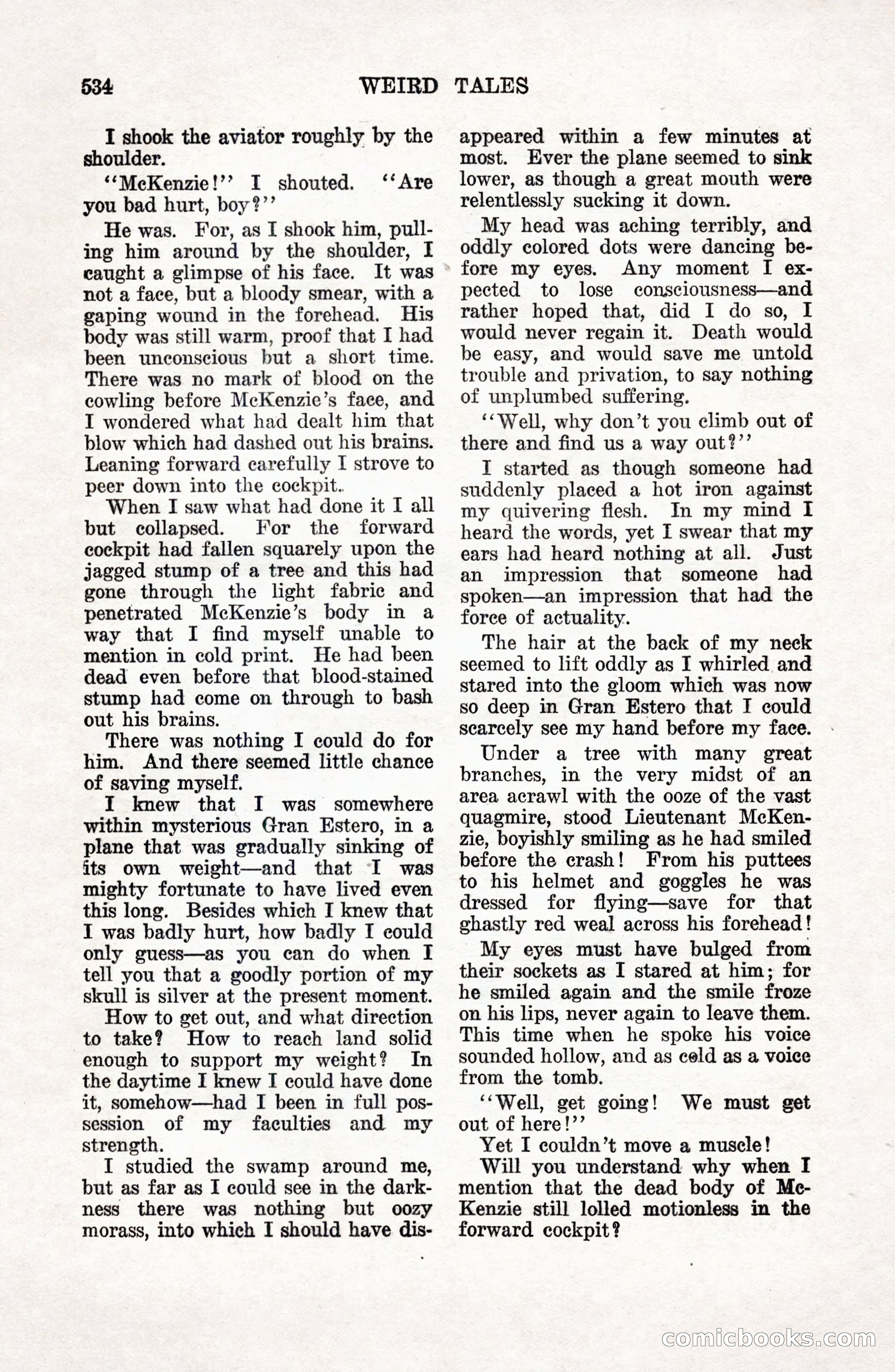 Weird Tales, April 1927 — page 104 of 148