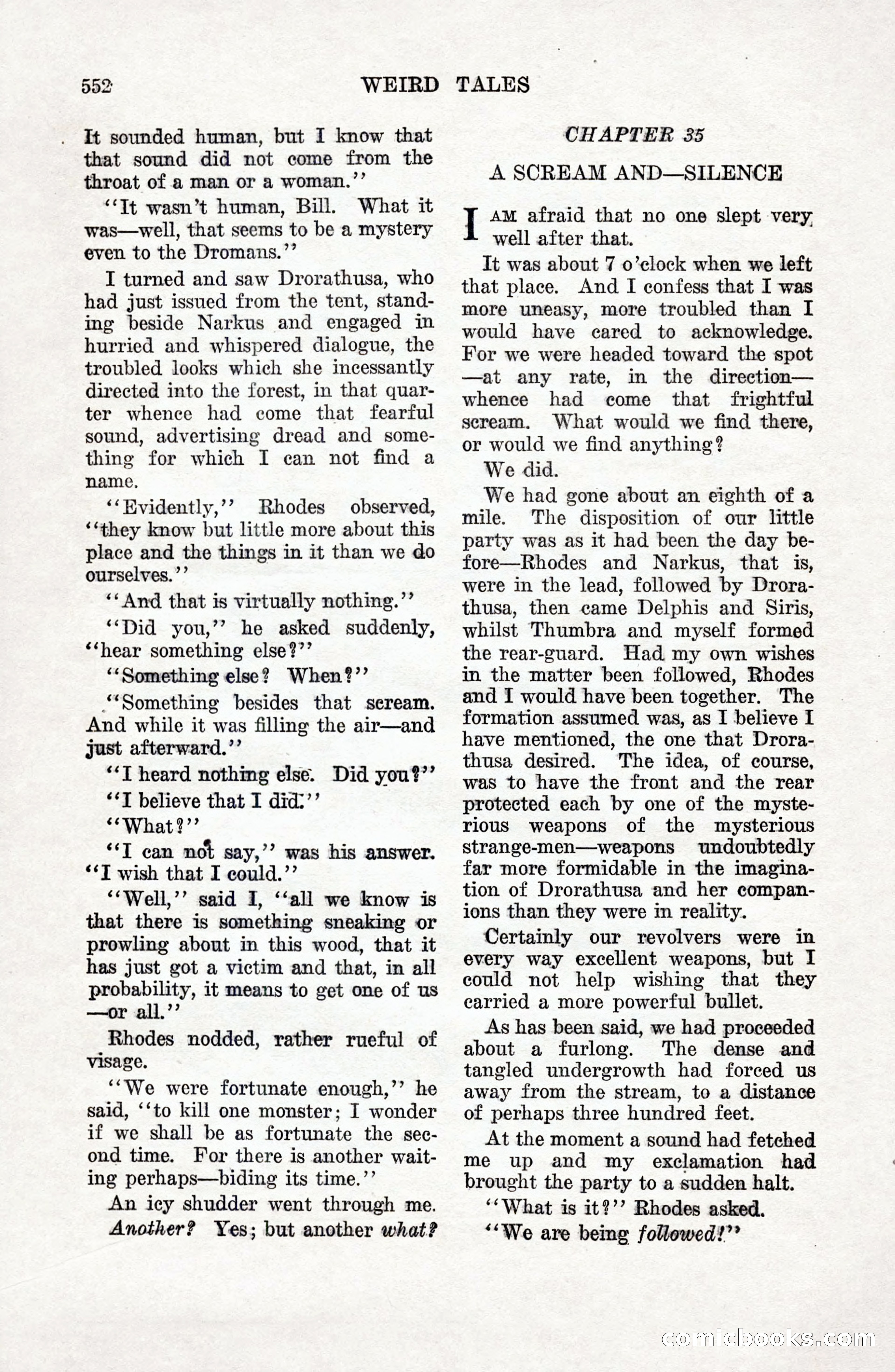 Weird Tales, April 1927 — page 122 of 148