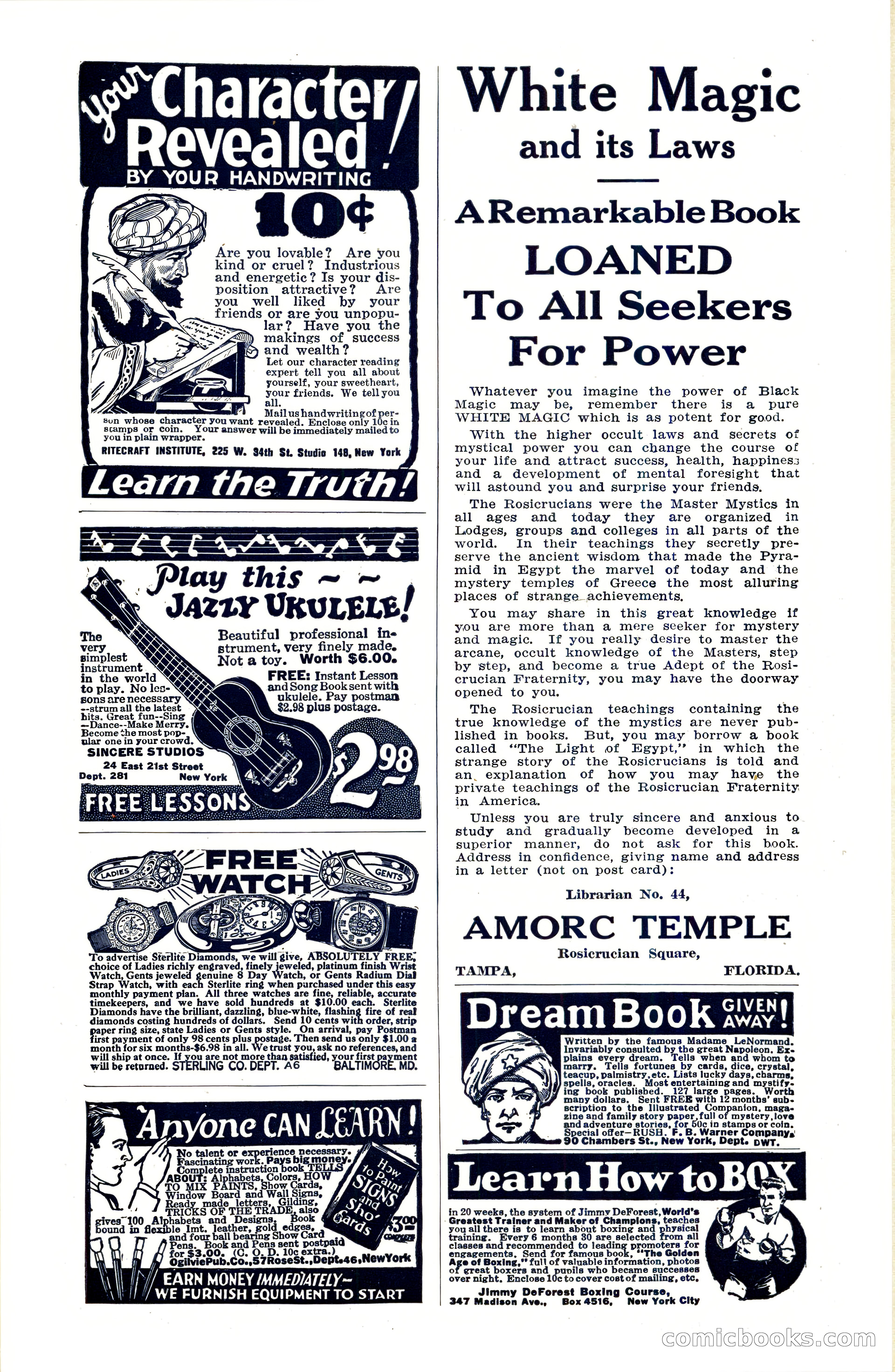 Weird Tales, April 1927 — page 147 of 148