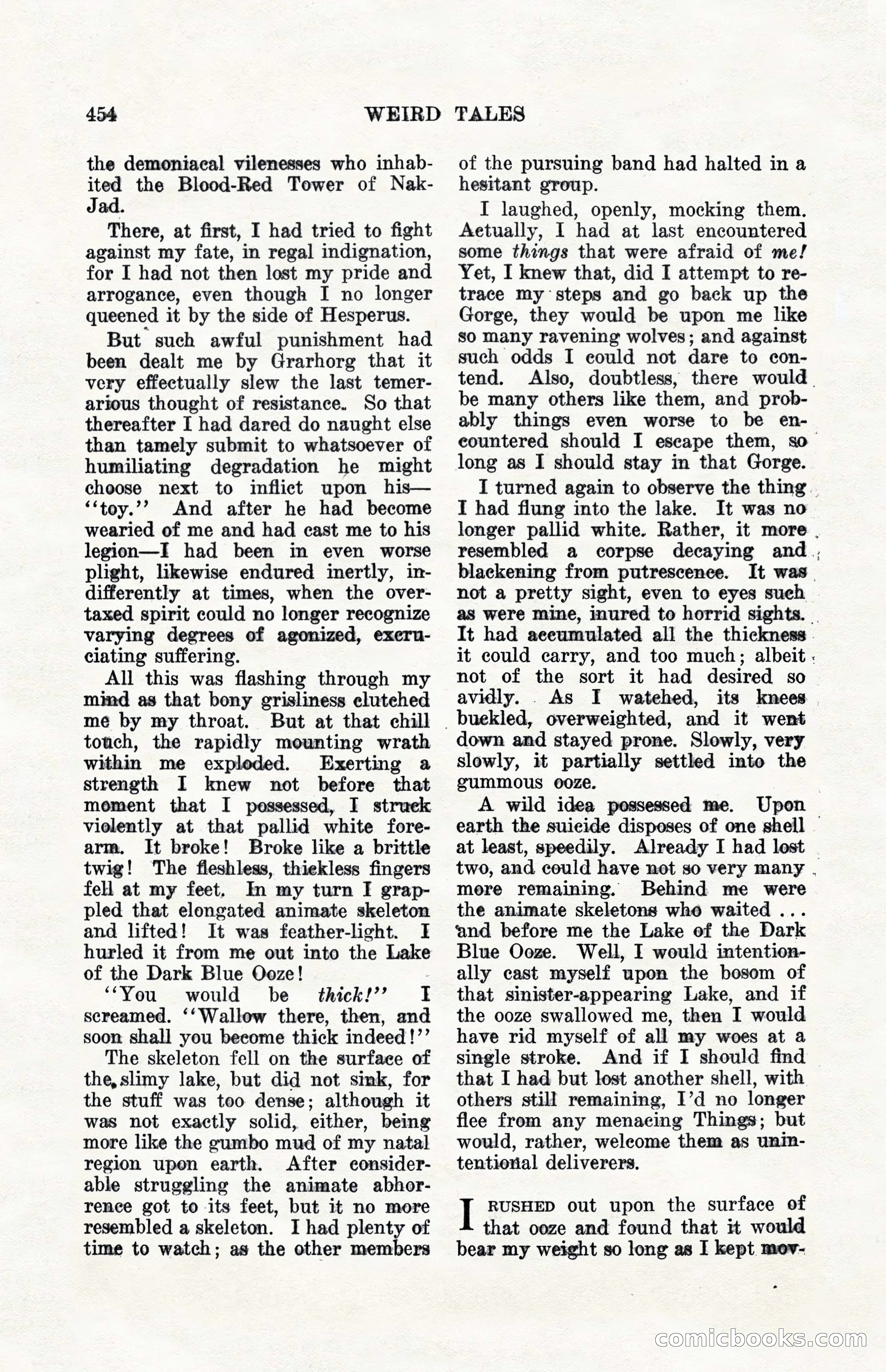 Weird Tales, Vol. 10, No. 4 — page 24 of 148