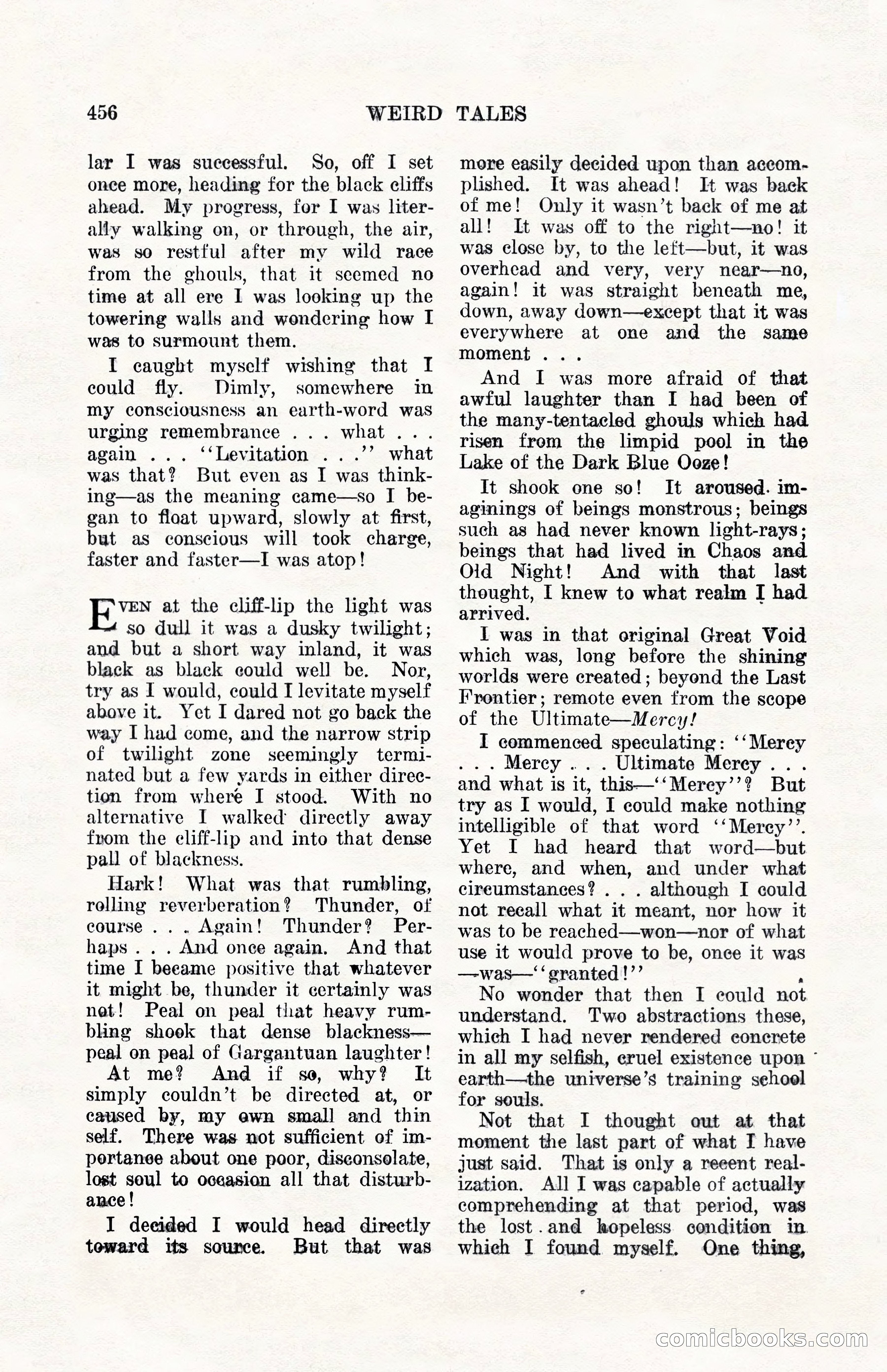 Weird Tales, Vol. 10, No. 4 — page 26 of 148