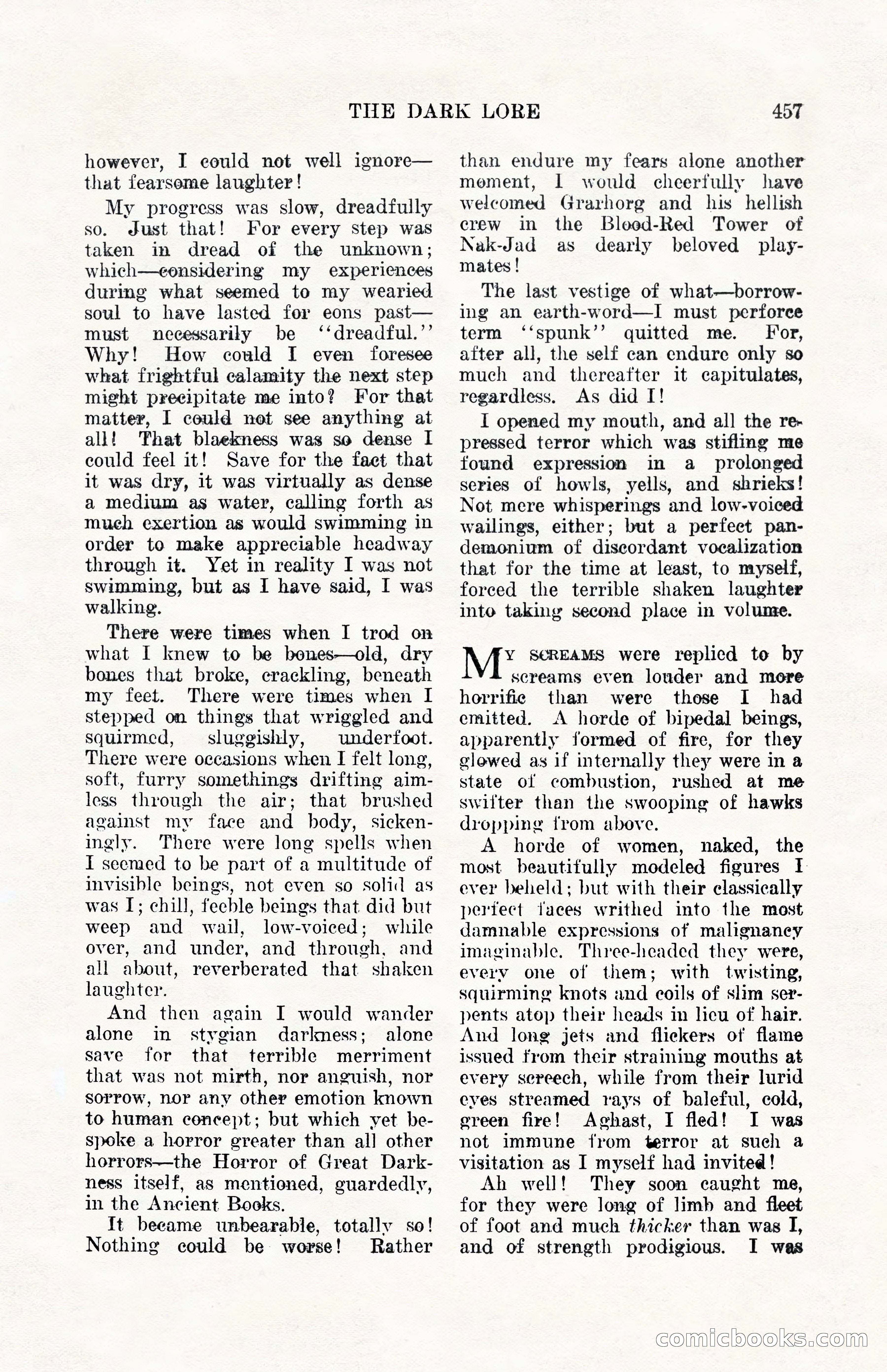 Weird Tales, Vol. 10, No. 4 — page 27 of 148