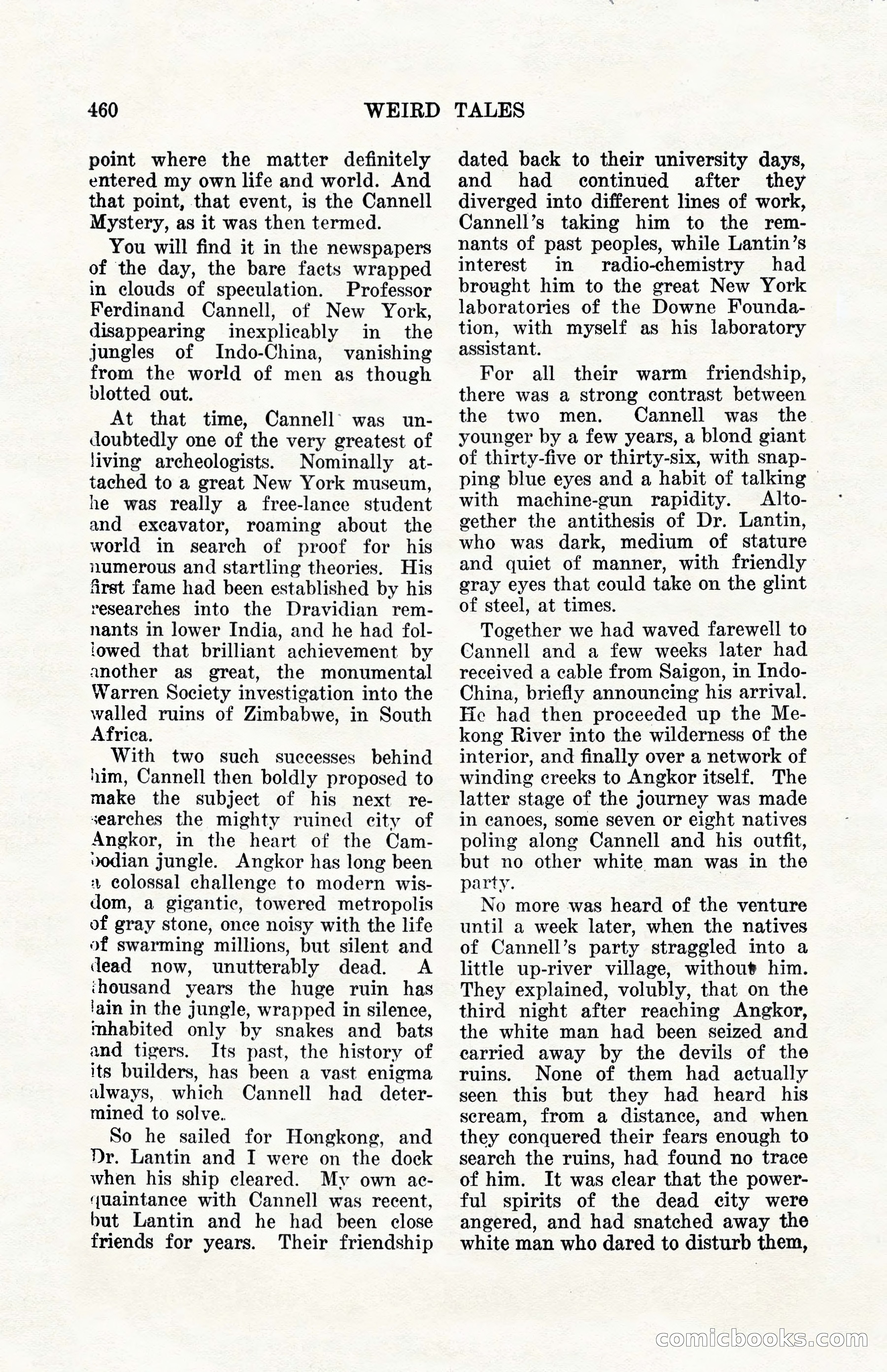 Weird Tales, Vol. 10, No. 4 — page 30 of 148