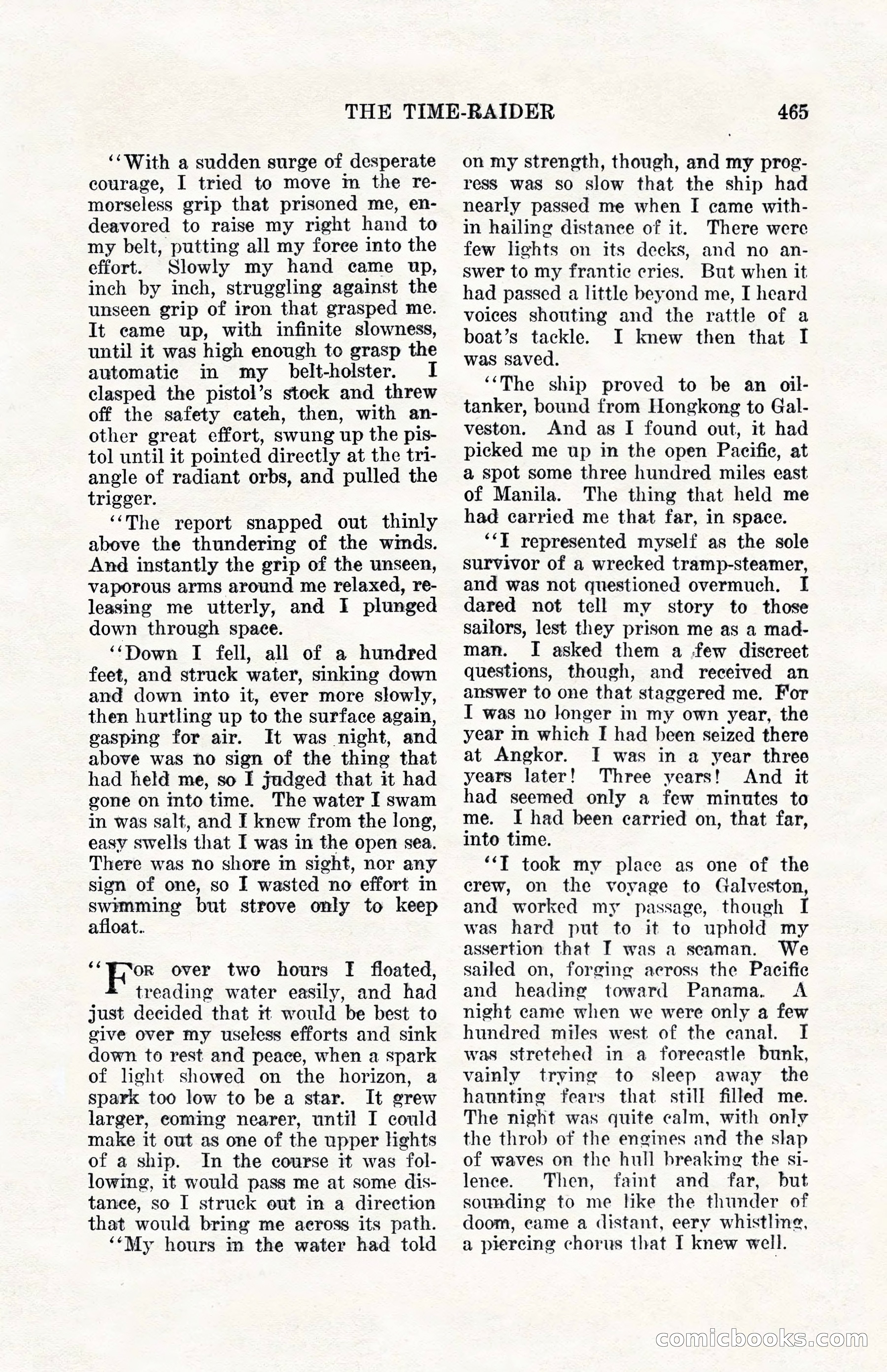 Weird Tales, Vol. 10, No. 4 — page 35 of 148