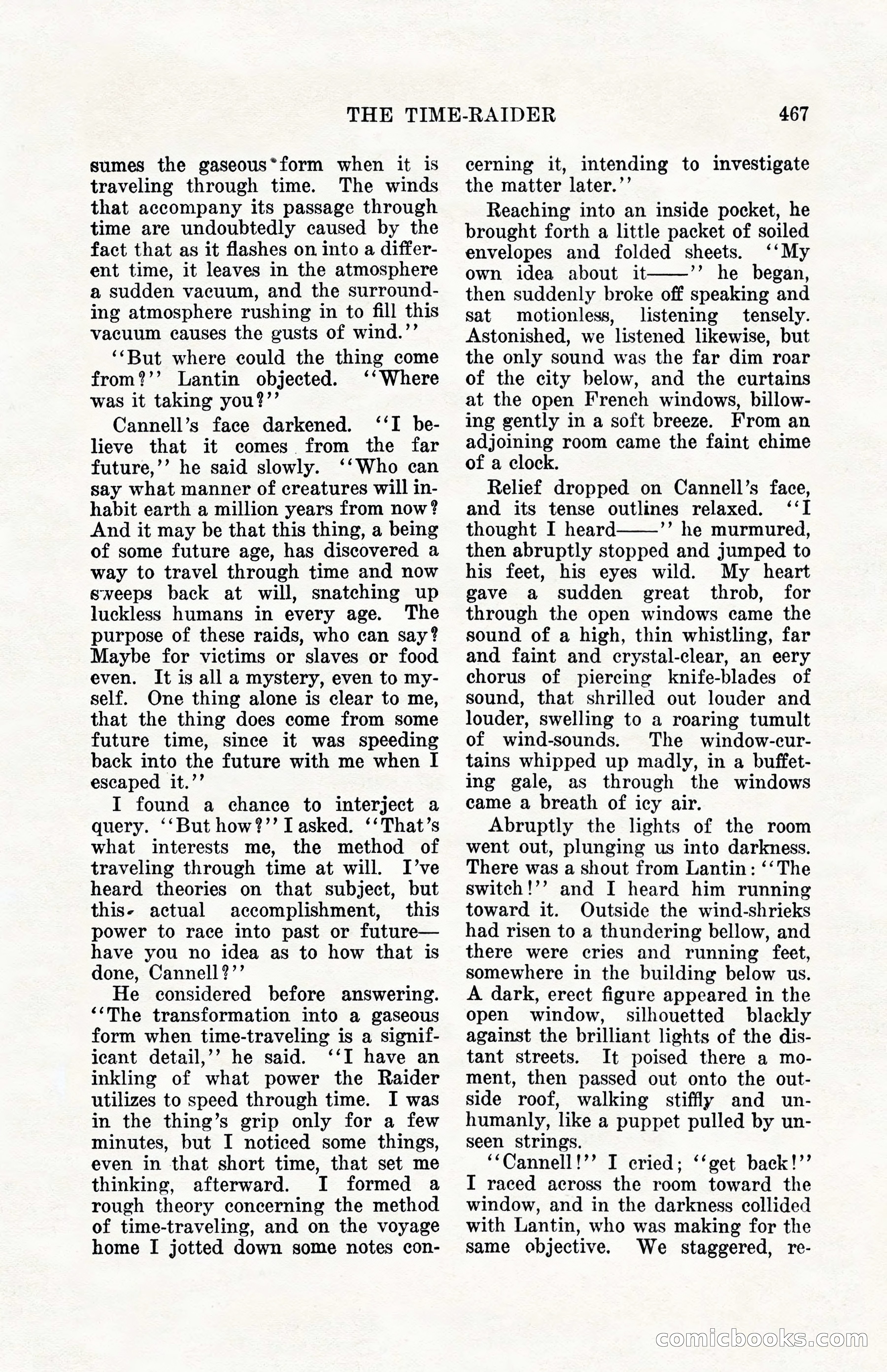 Weird Tales, Vol. 10, No. 4 — page 37 of 148