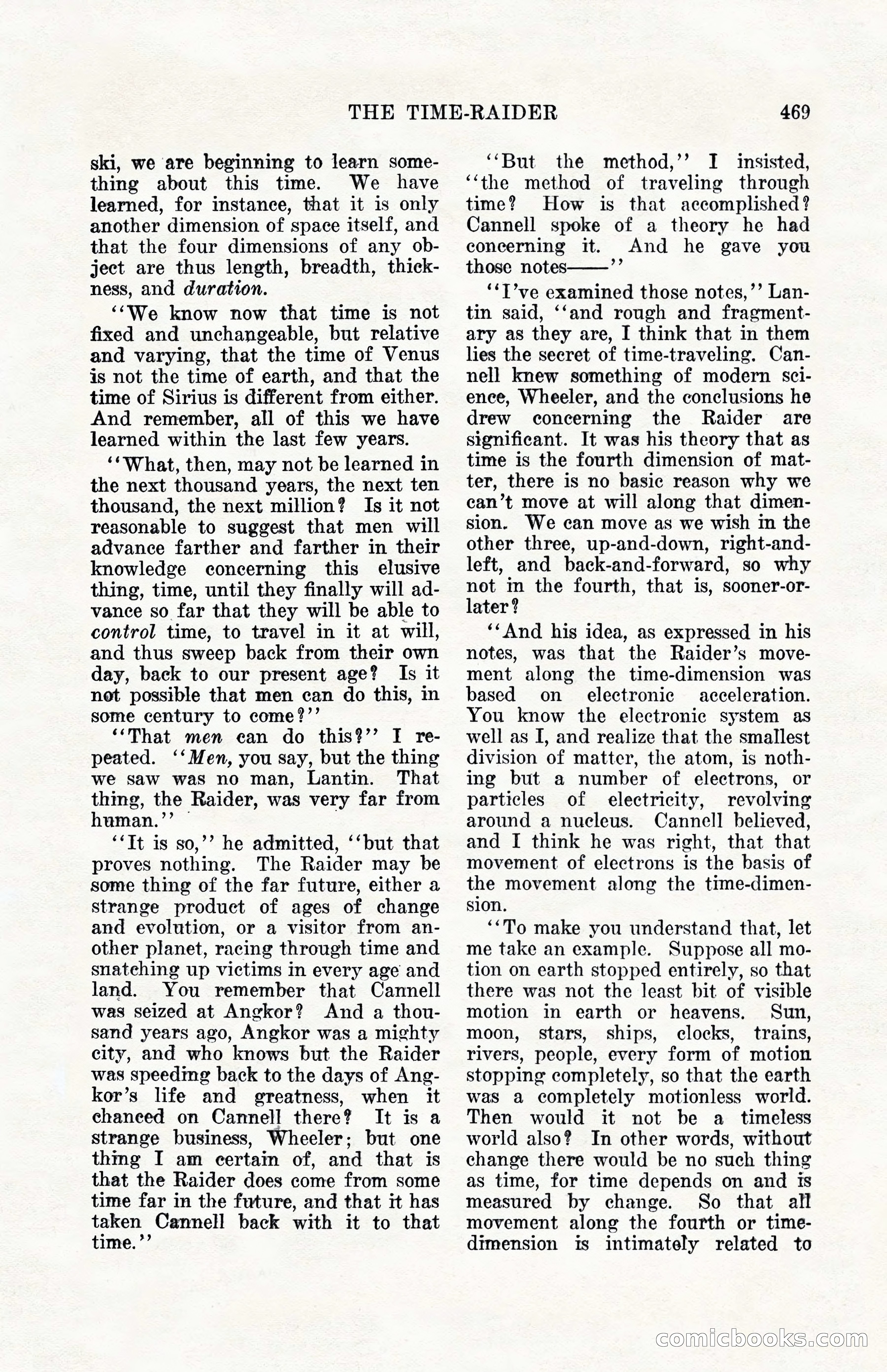 Weird Tales, Vol. 10, No. 4 — page 39 of 148
