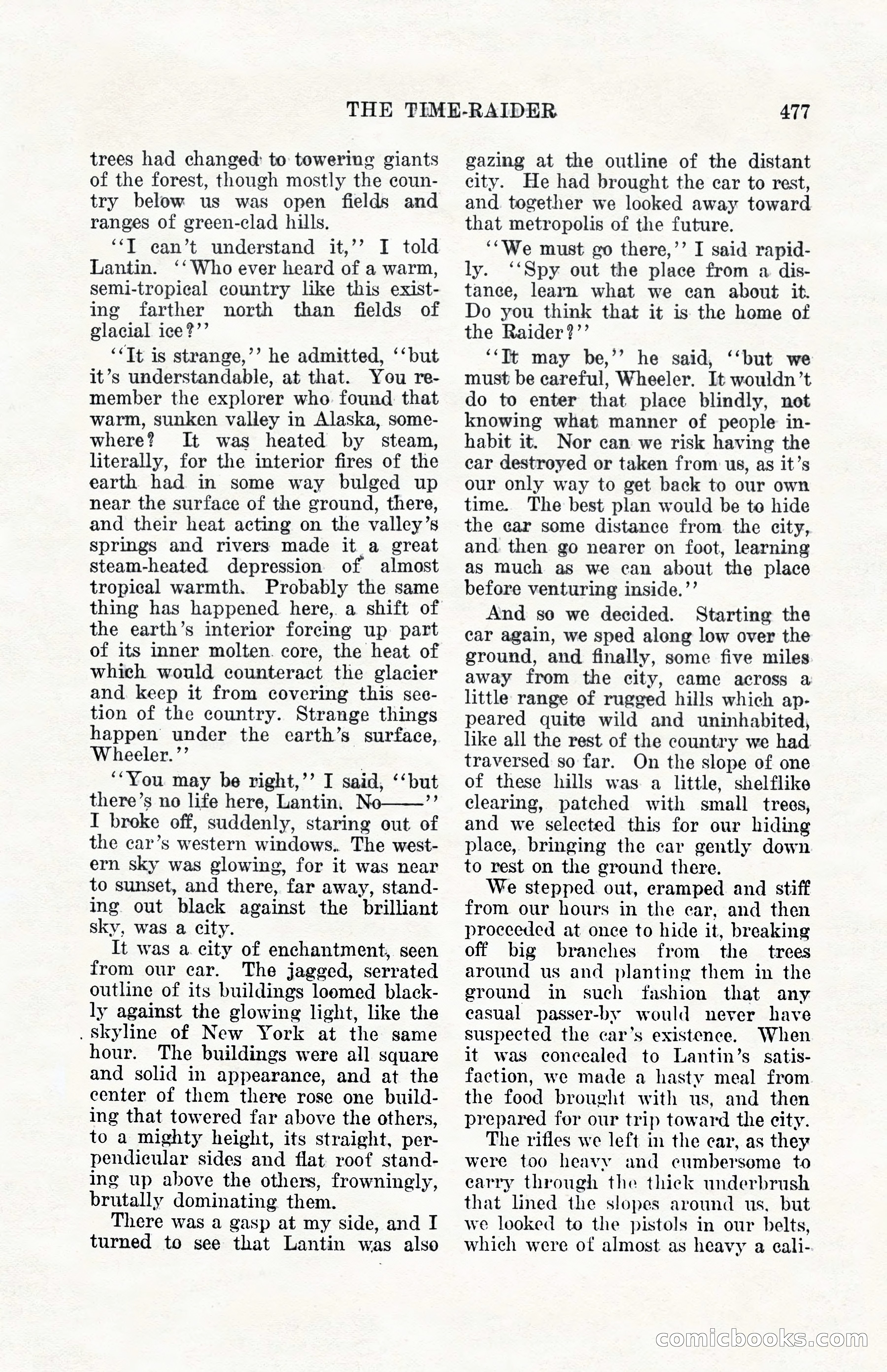 Weird Tales, Vol. 10, No. 4 — page 47 of 148