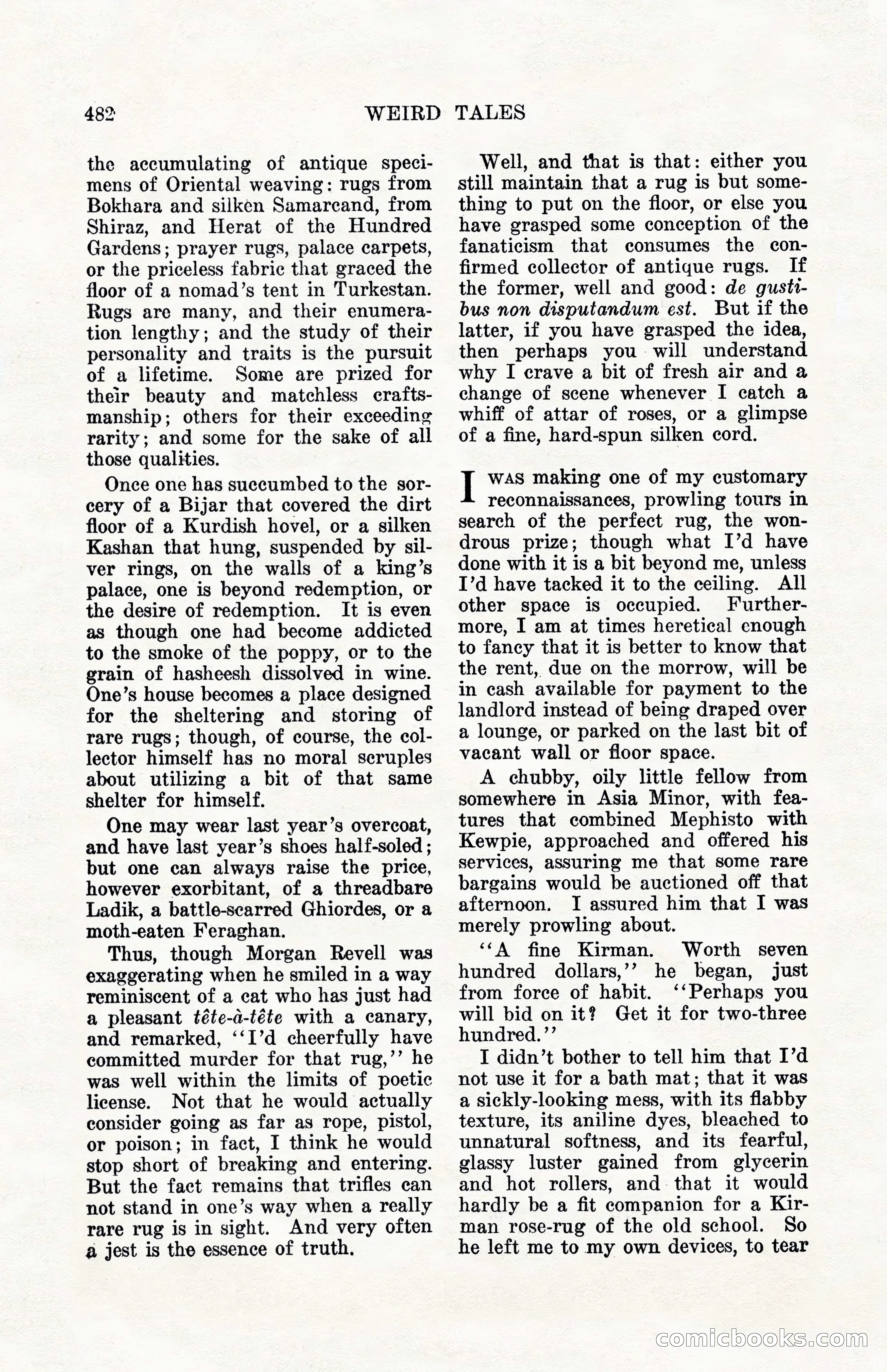 Weird Tales, Vol. 10, No. 4 — page 52 of 148