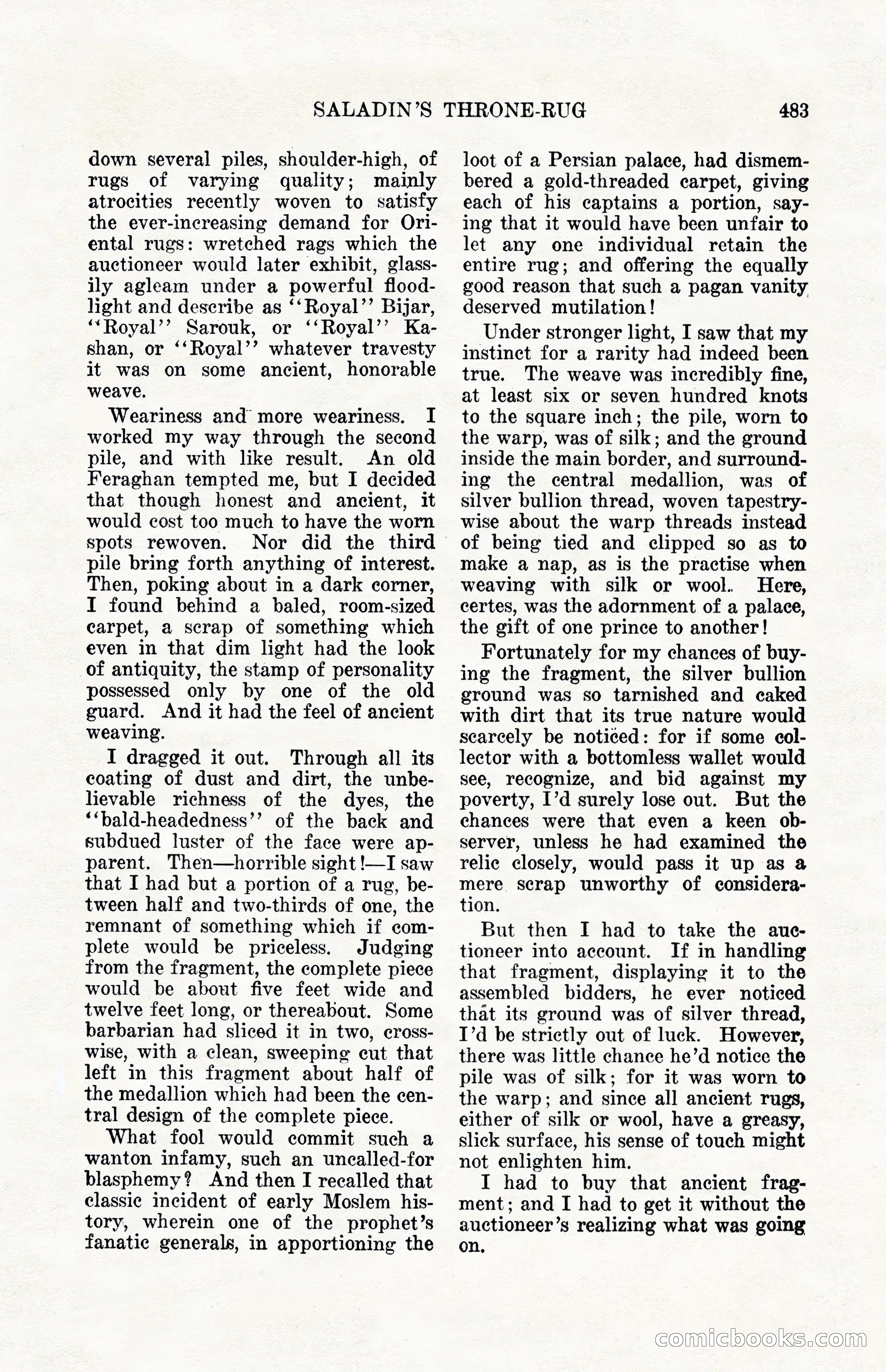 Weird Tales, Vol. 10, No. 4 — page 53 of 148