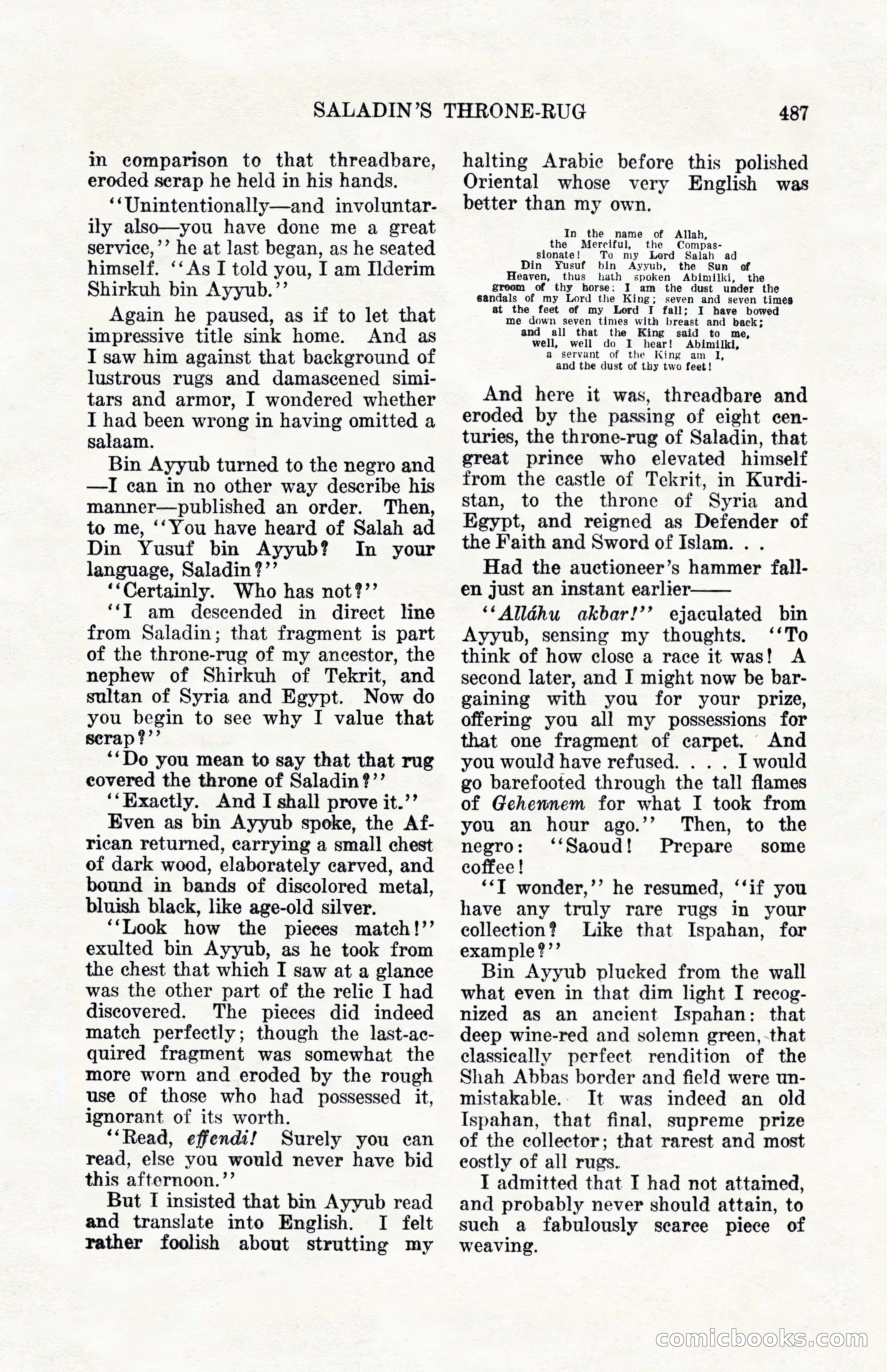 Weird Tales, Vol. 10, No. 4 — page 57 of 148