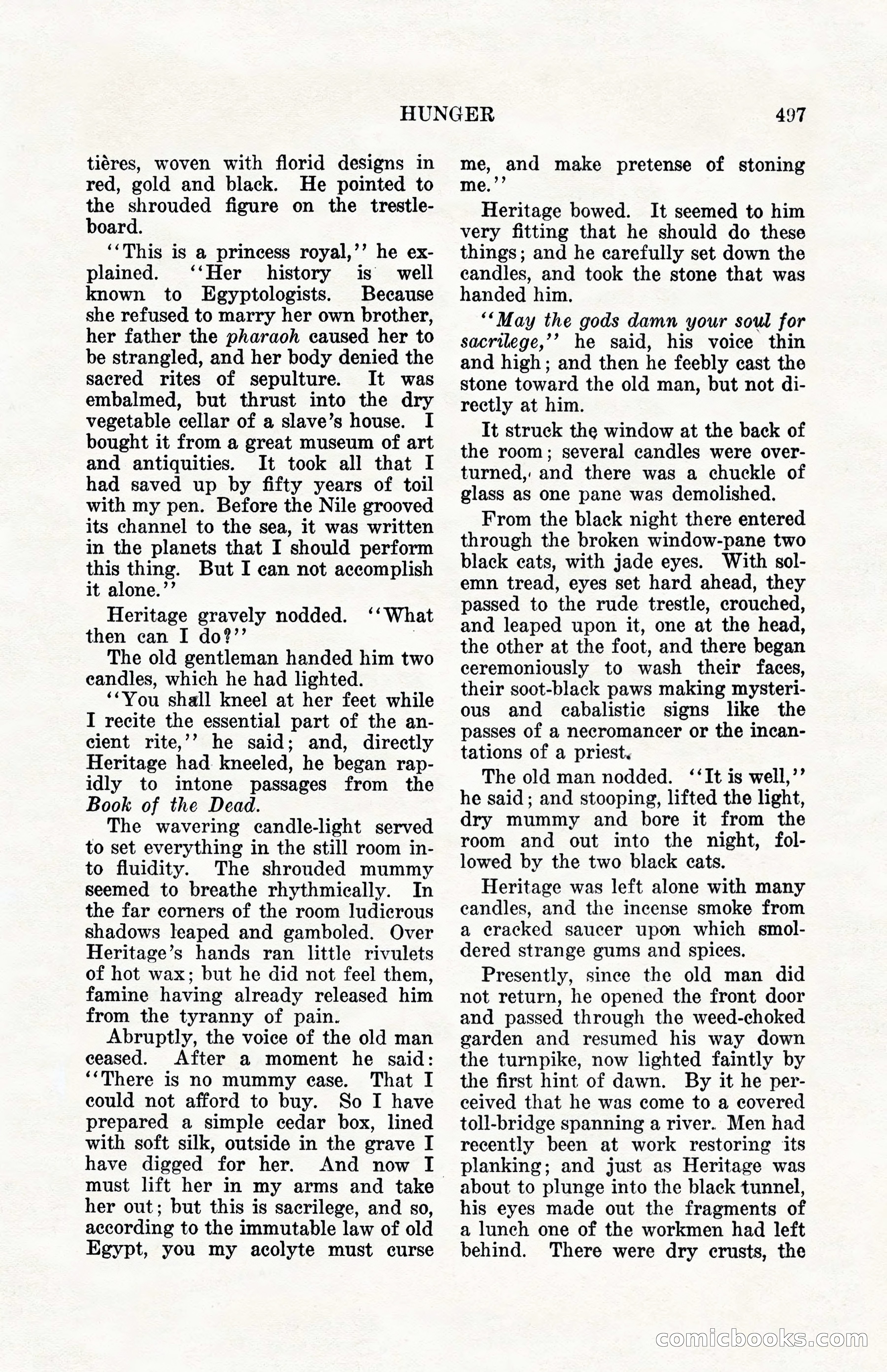 Weird Tales, Vol. 10, No. 4 — page 67 of 148