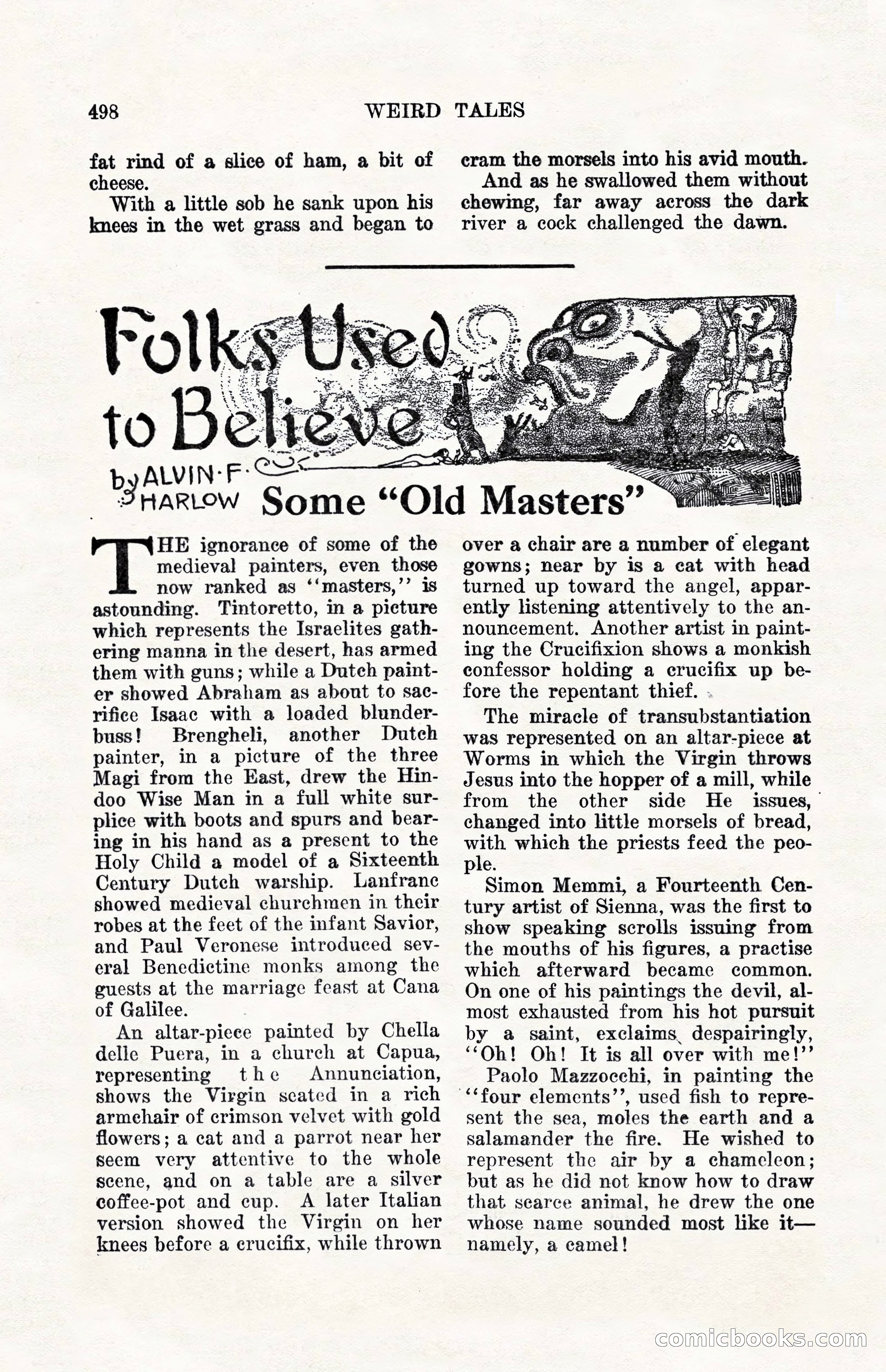 Weird Tales, Vol. 10, No. 4 — page 68 of 148