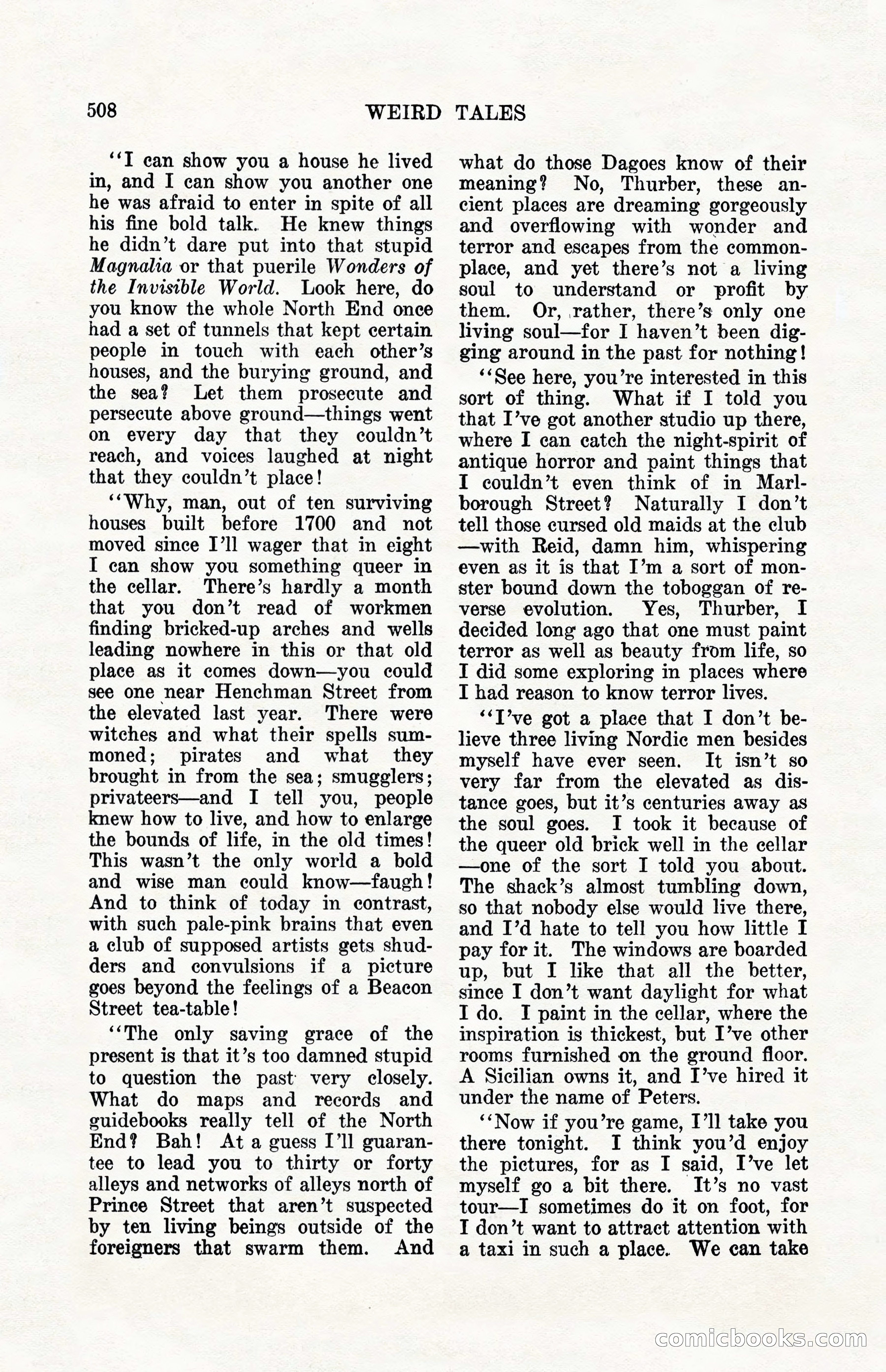 Weird Tales, Vol. 10, No. 4 — page 78 of 148