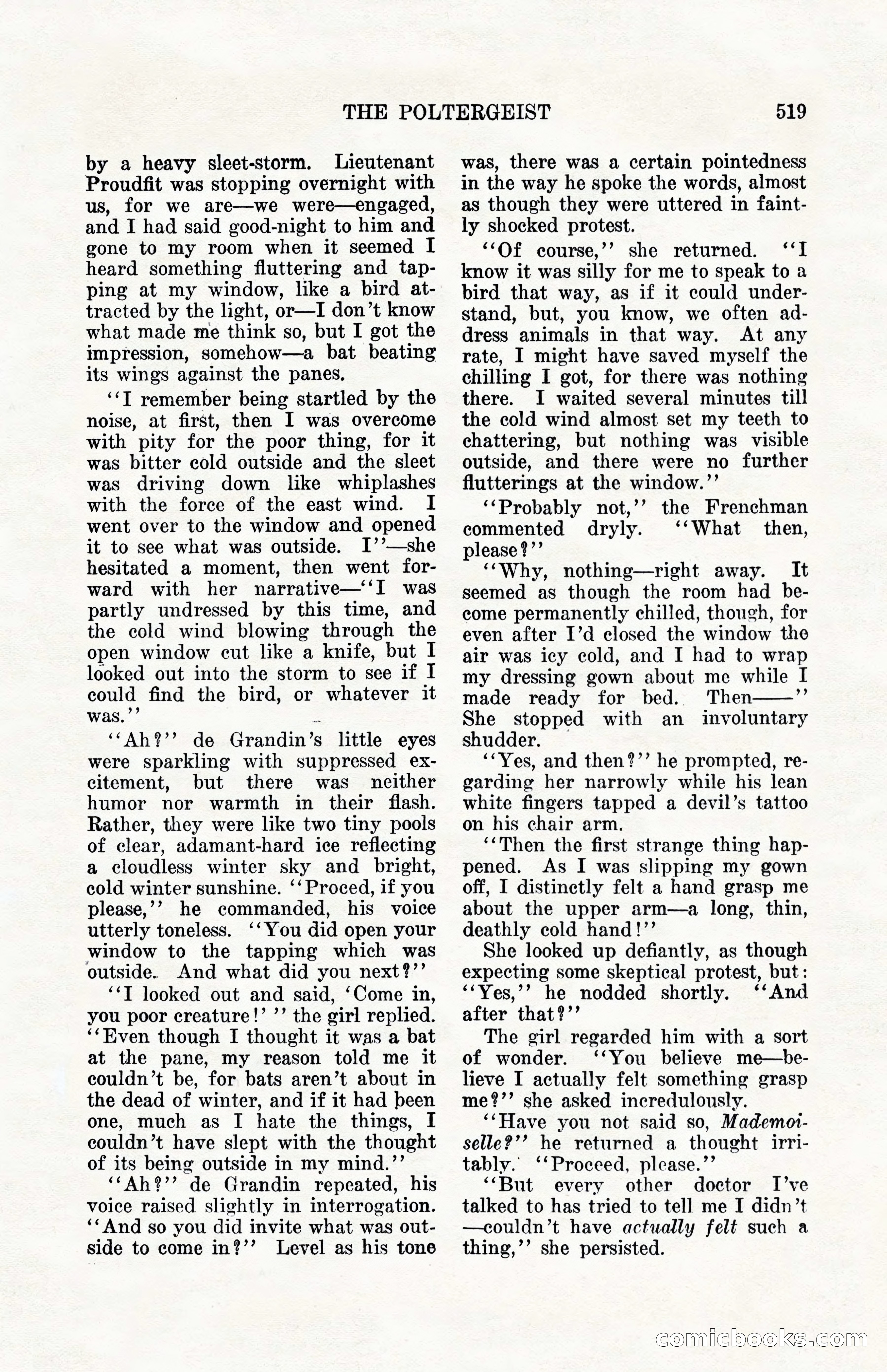 Weird Tales, Vol. 10, No. 4 — page 89 of 148