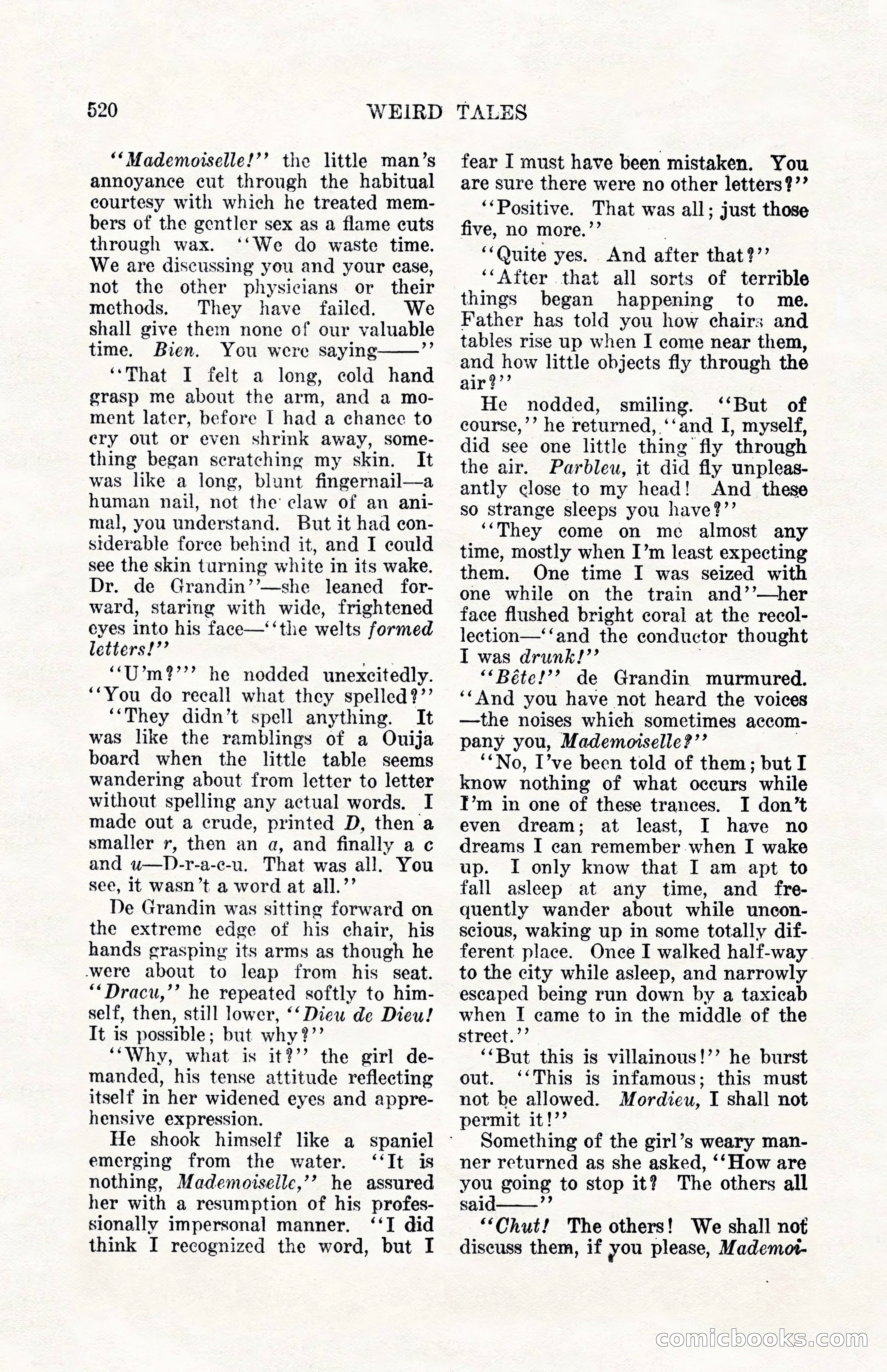 Weird Tales, Vol. 10, No. 4 — page 90 of 148