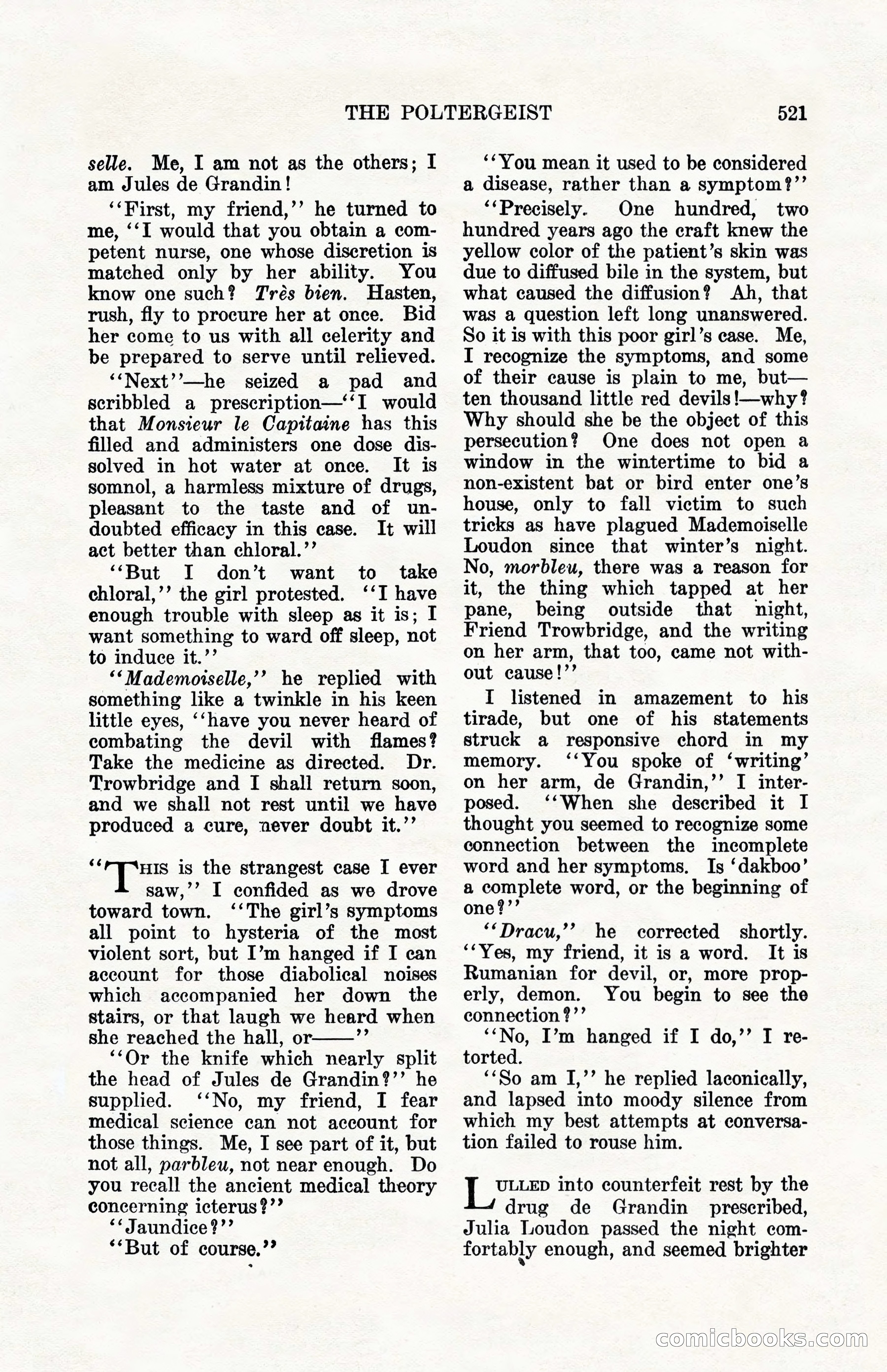 Weird Tales, Vol. 10, No. 4 — page 91 of 148