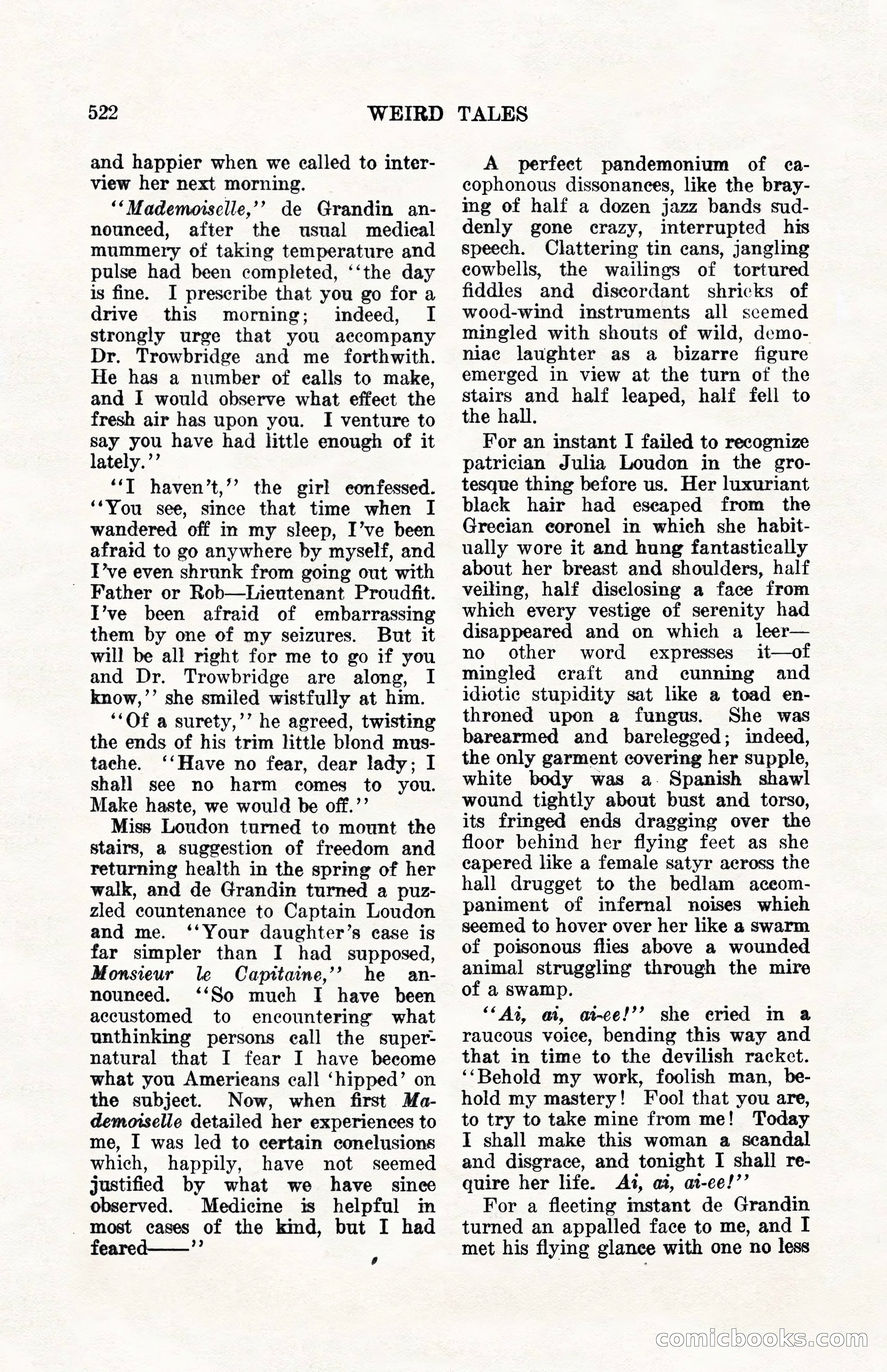 Weird Tales, Vol. 10, No. 4 — page 92 of 148