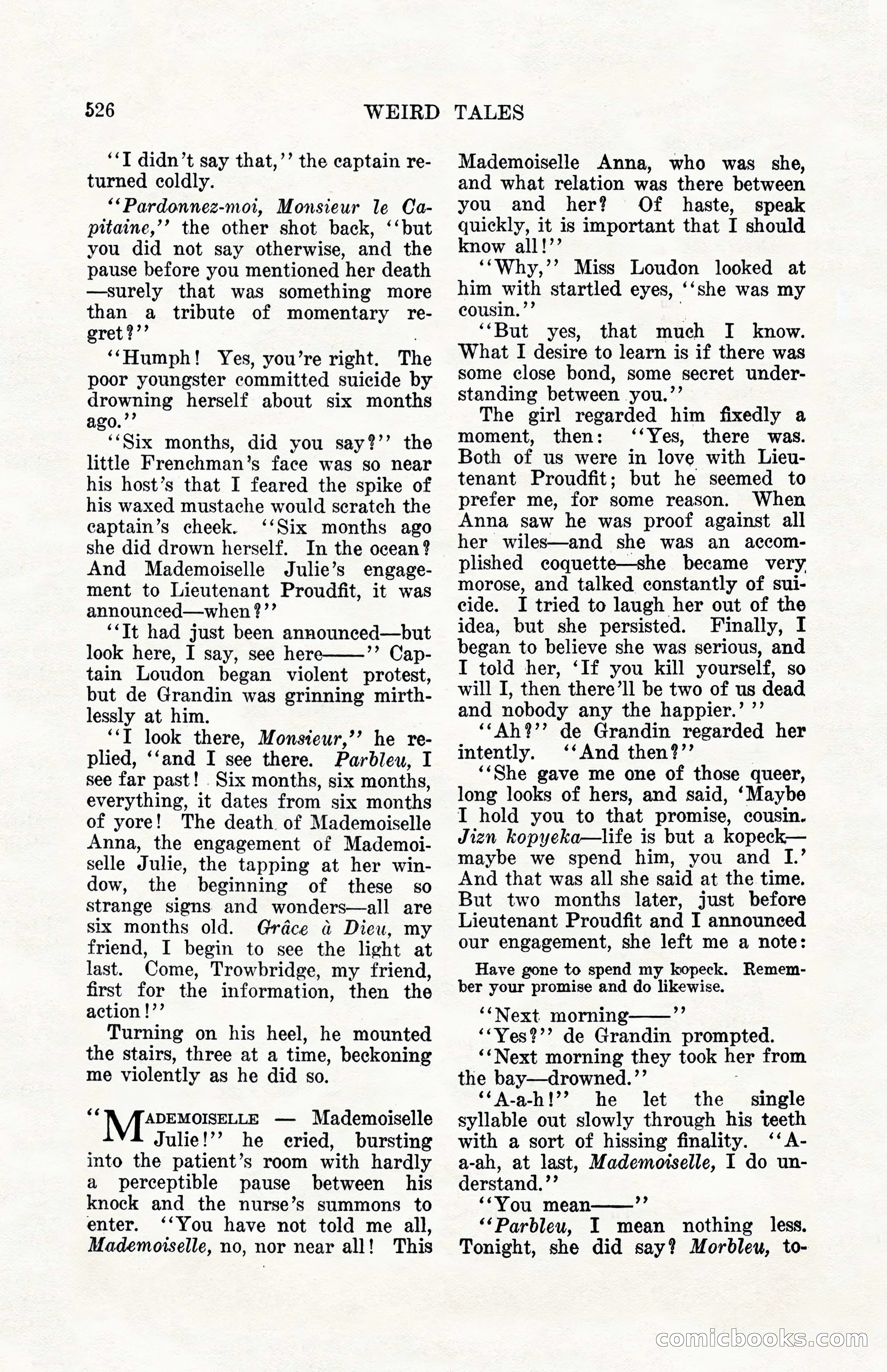 Weird Tales, Vol. 10, No. 4 — page 96 of 148