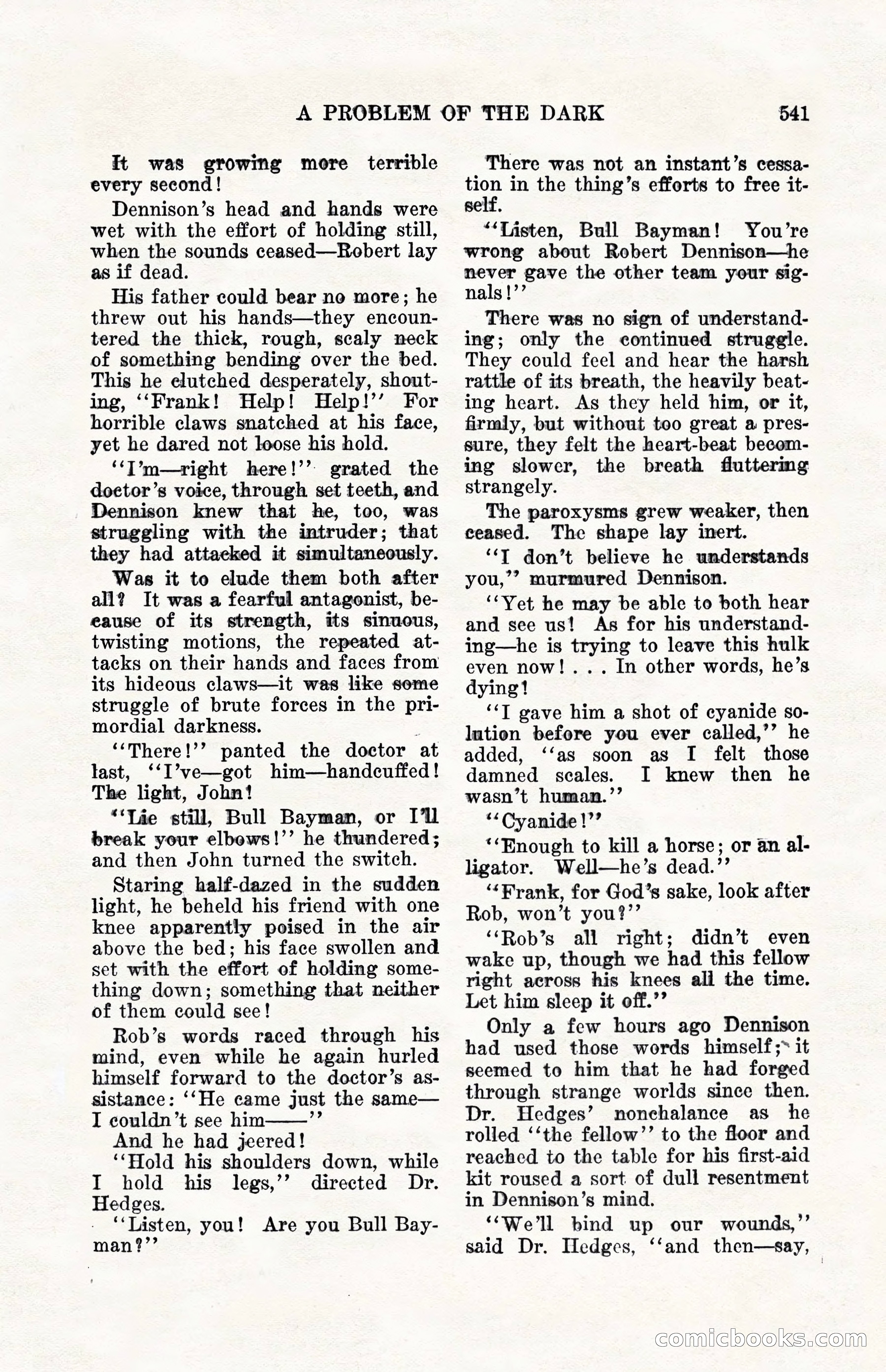 Weird Tales, Vol. 10, No. 4 — page 111 of 148