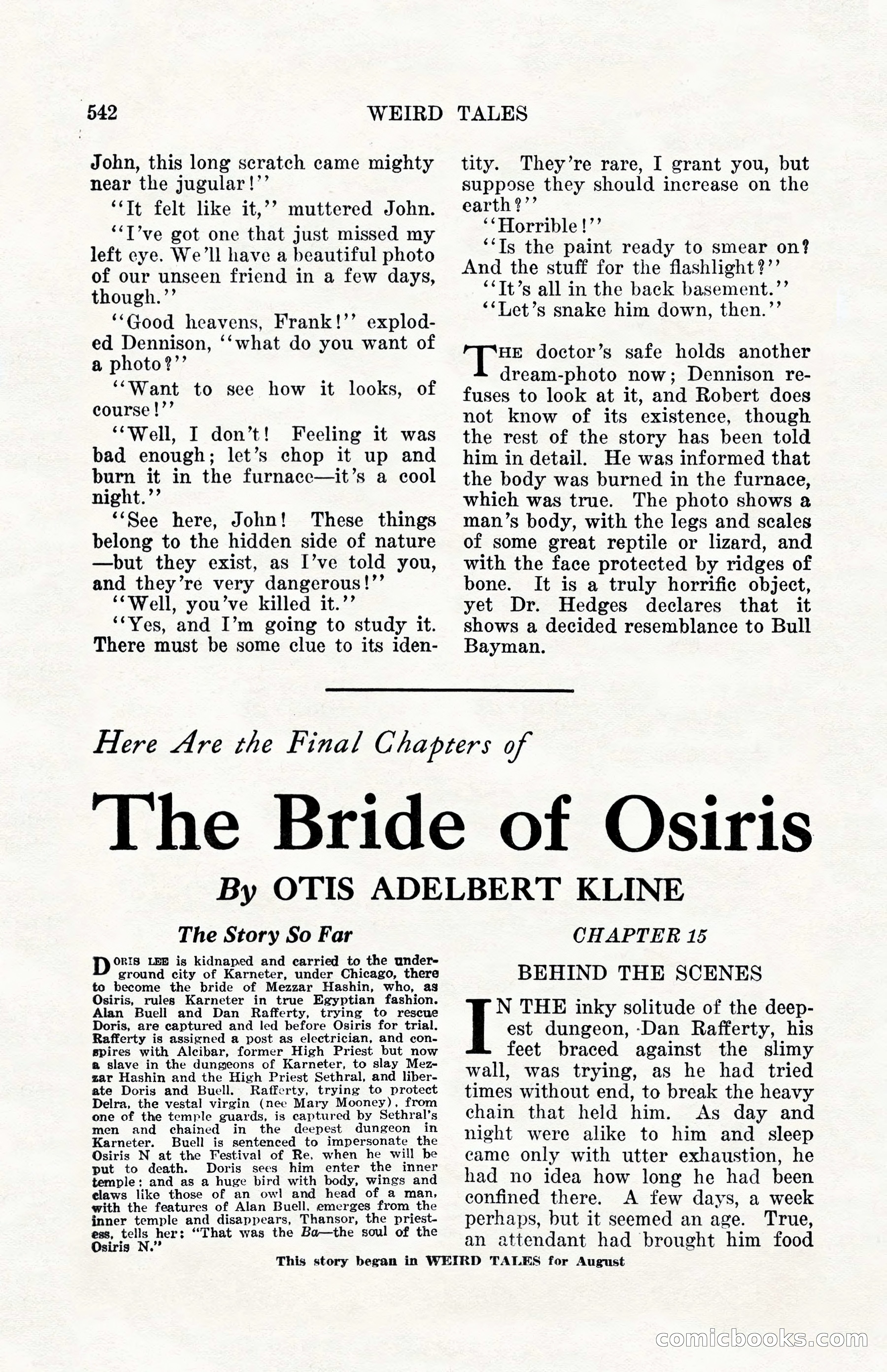 Weird Tales, Vol. 10, No. 4 — page 112 of 148