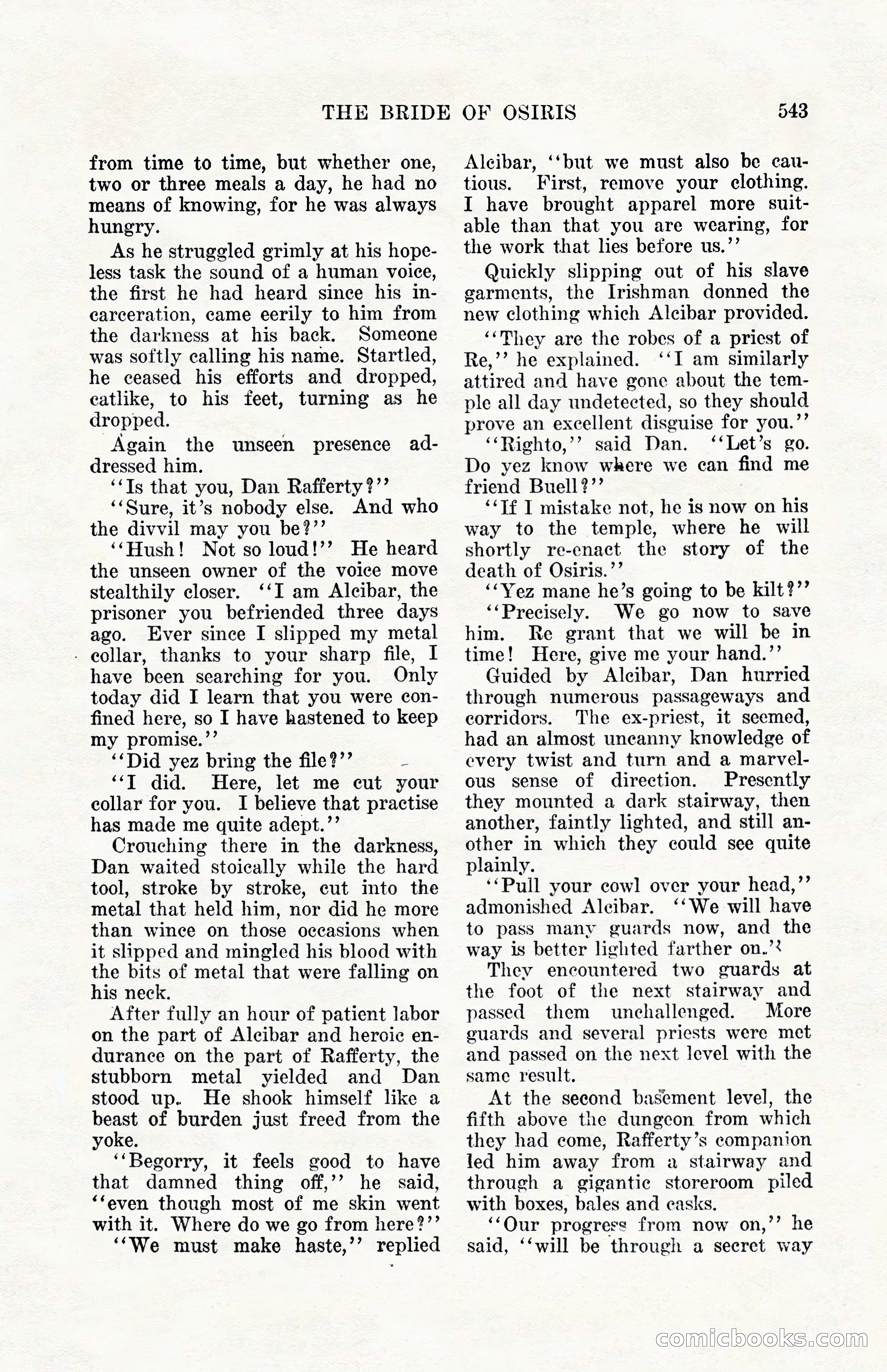 Weird Tales, Vol. 10, No. 4 — page 113 of 148