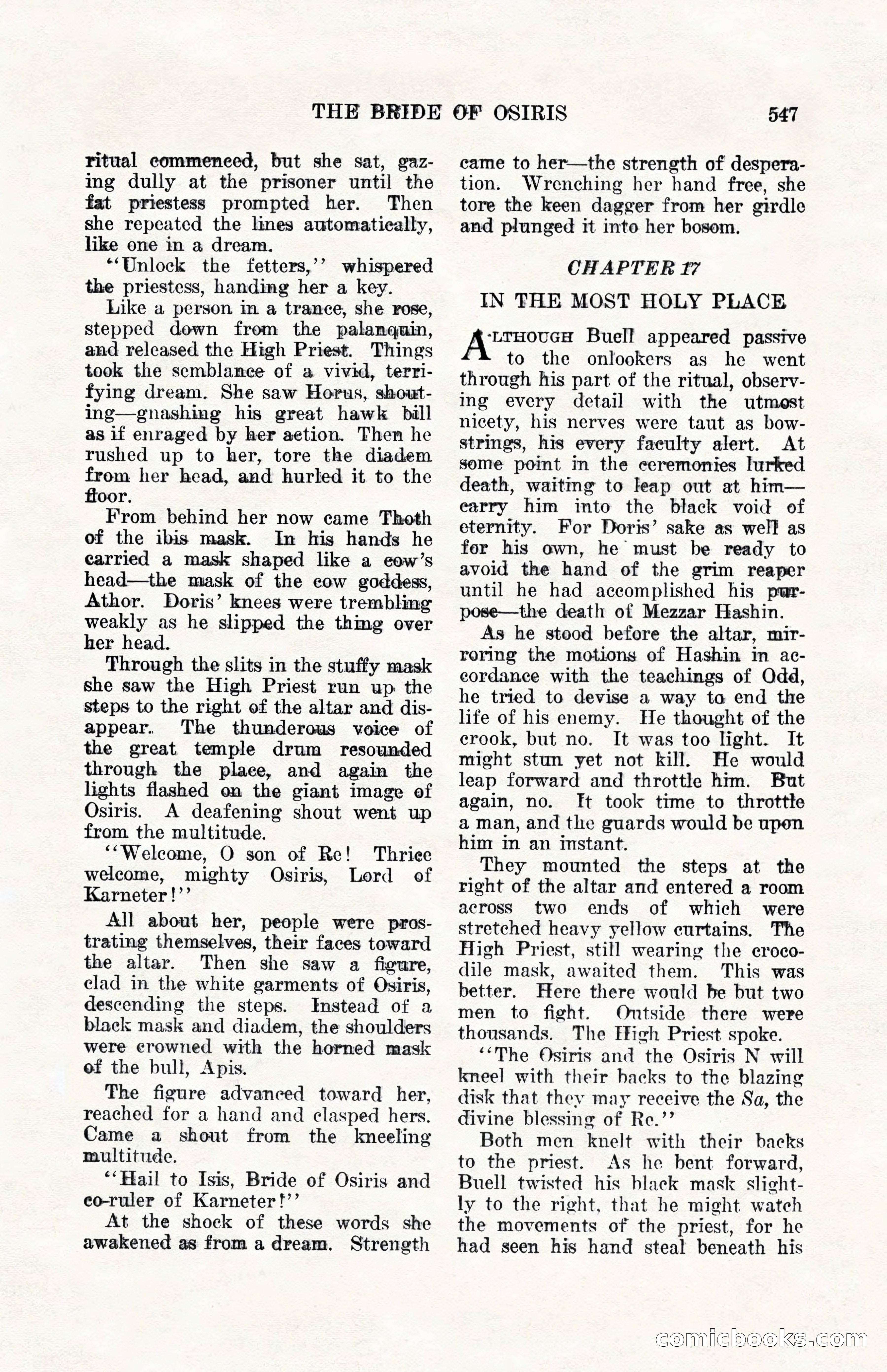 Weird Tales, Vol. 10, No. 4 — page 117 of 148