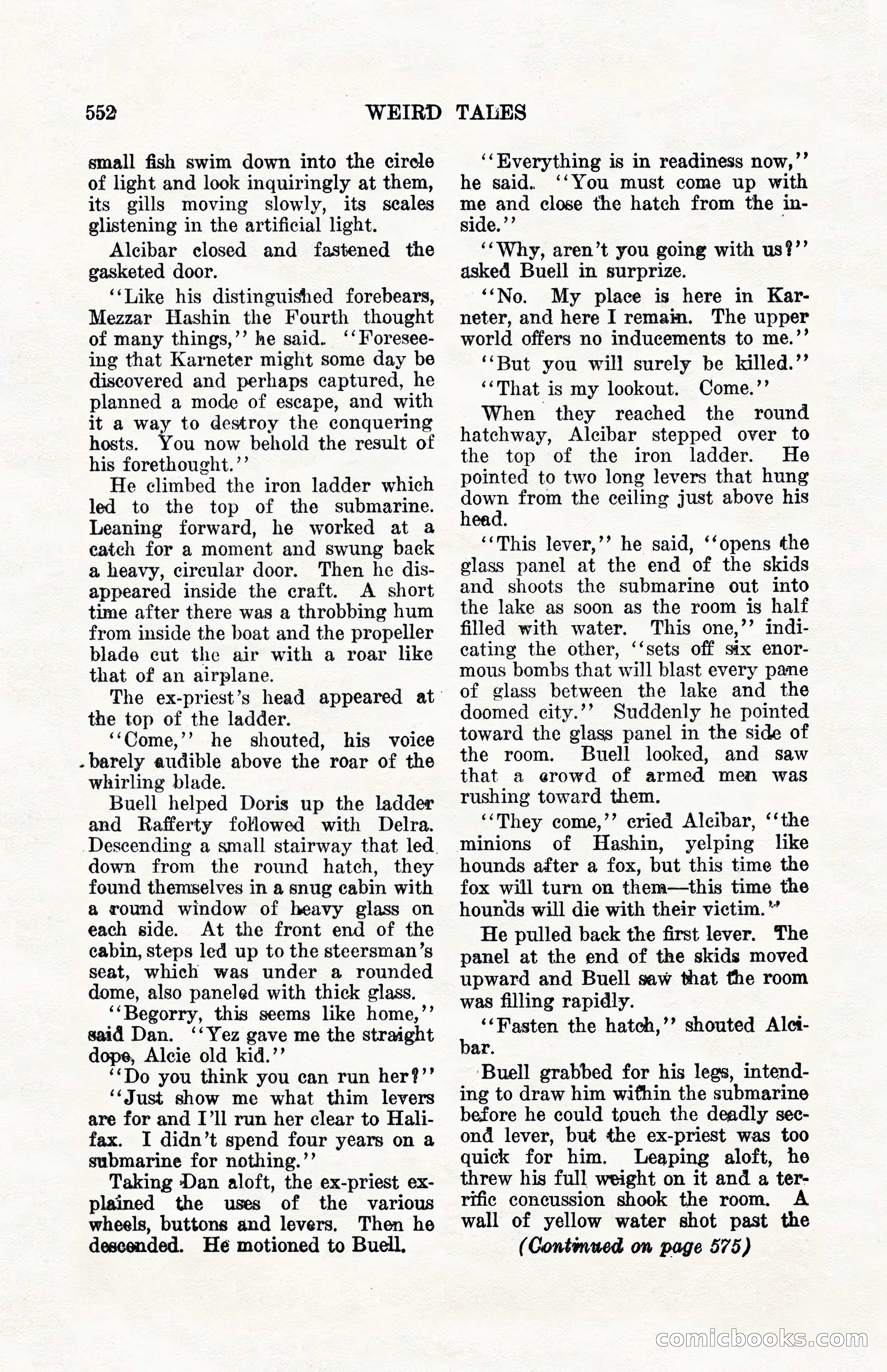 Weird Tales, Vol. 10, No. 4 — page 122 of 148