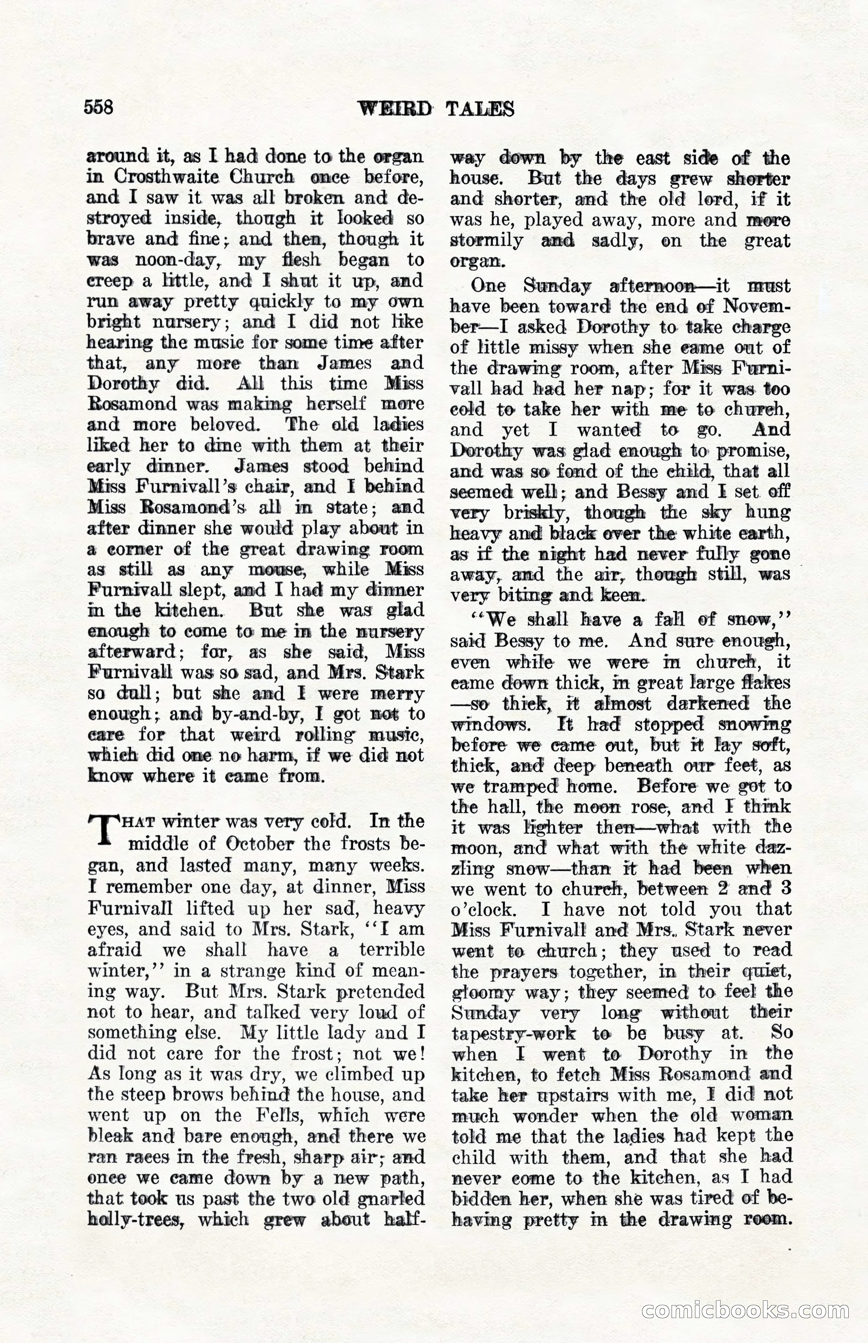 Weird Tales, Vol. 10, No. 4 — page 128 of 148