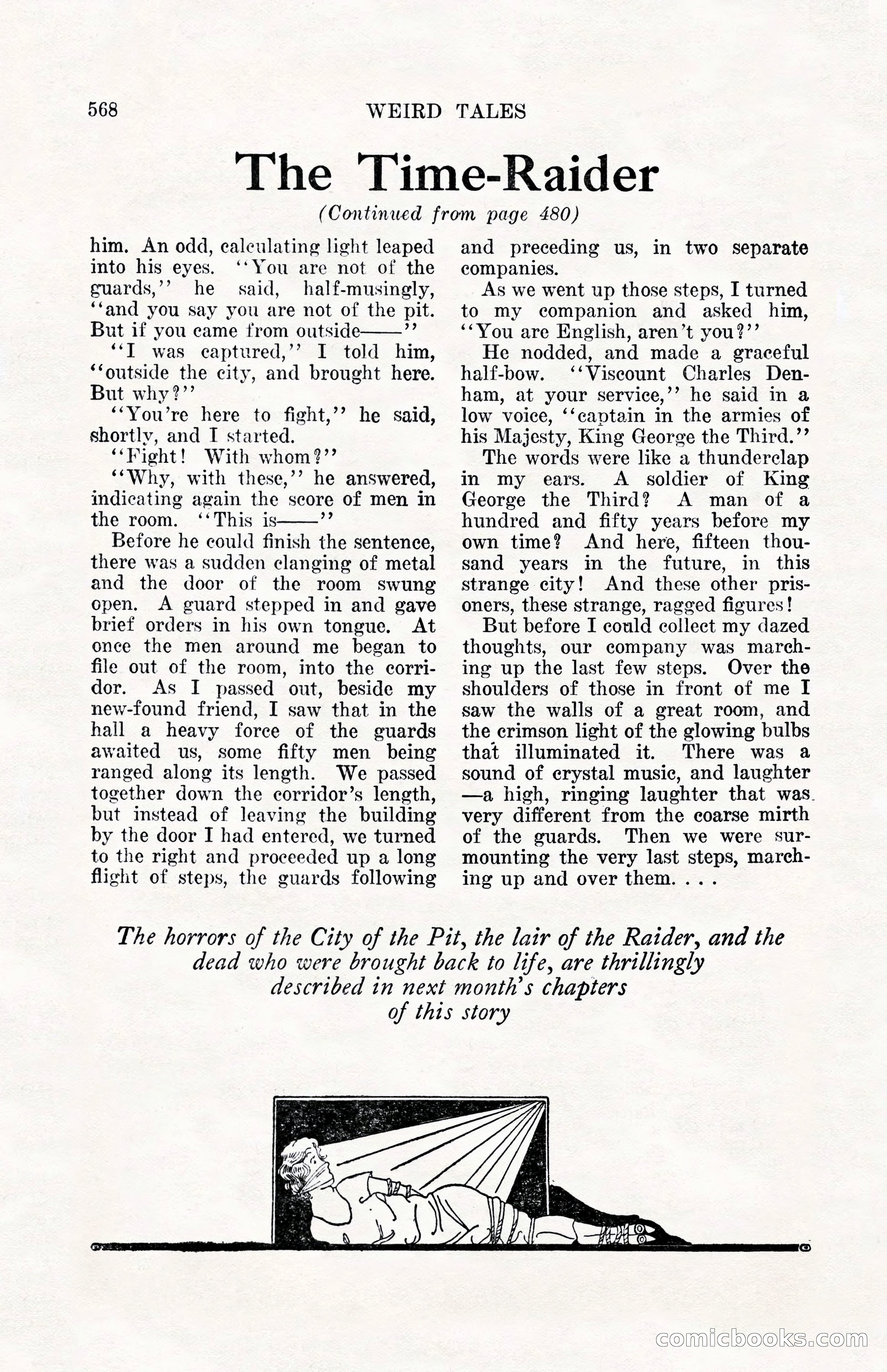 Weird Tales, Vol. 10, No. 4 — page 138 of 148