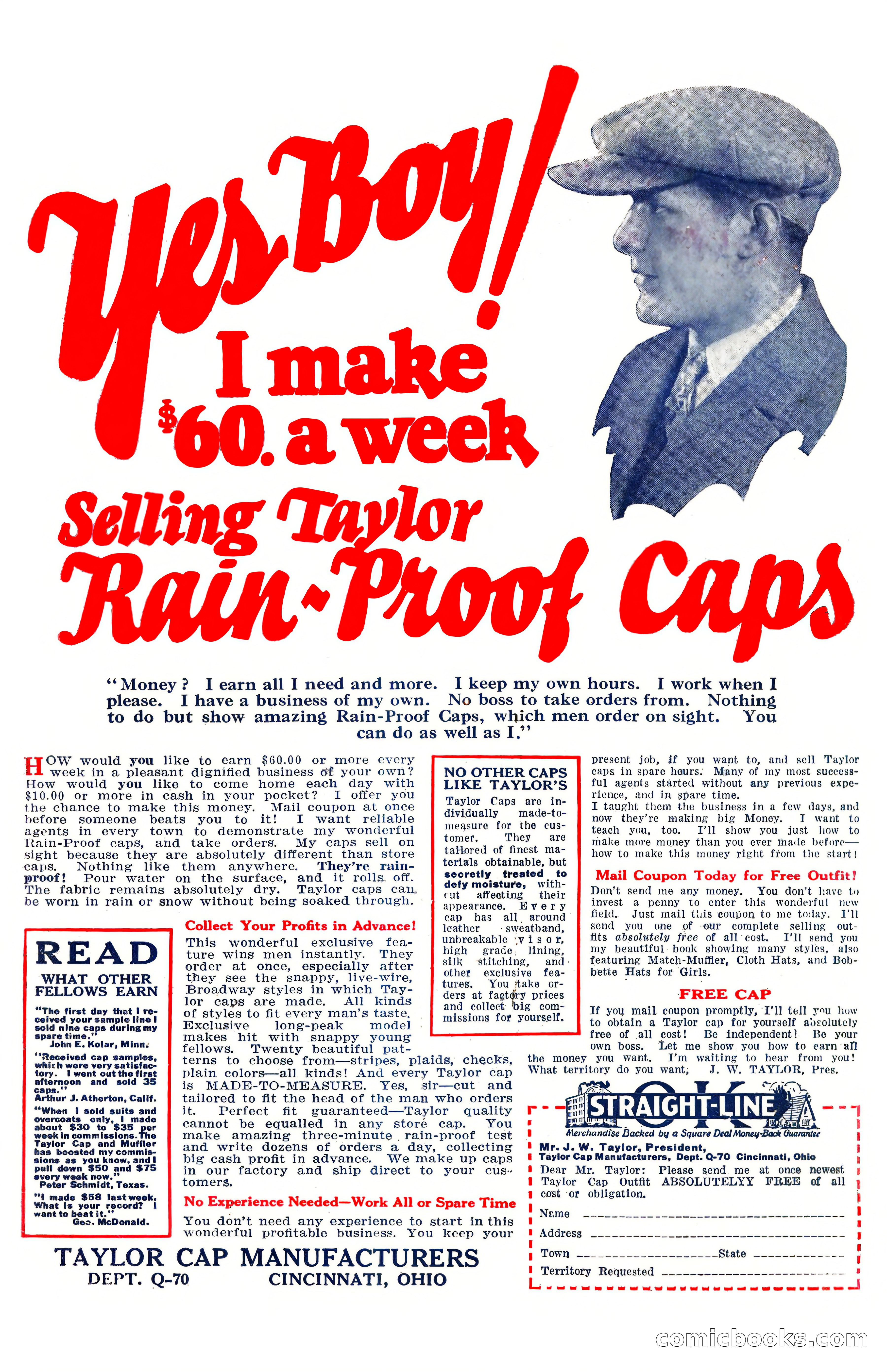 Weird Tales, Vol. 10, No. 4 — page 148 of 148