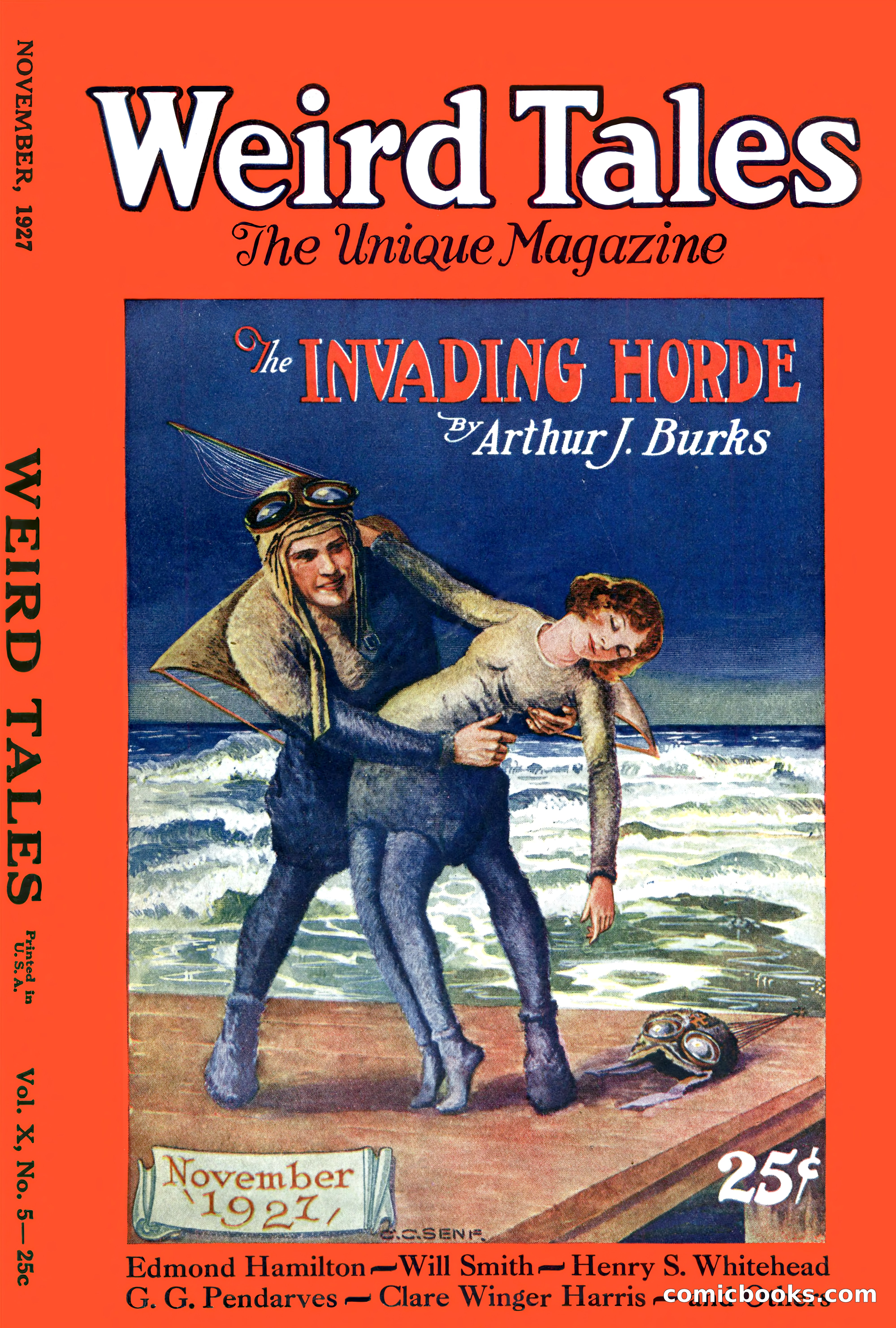 Weird Tales, Vol. X, No. 5 — page 1 of 148