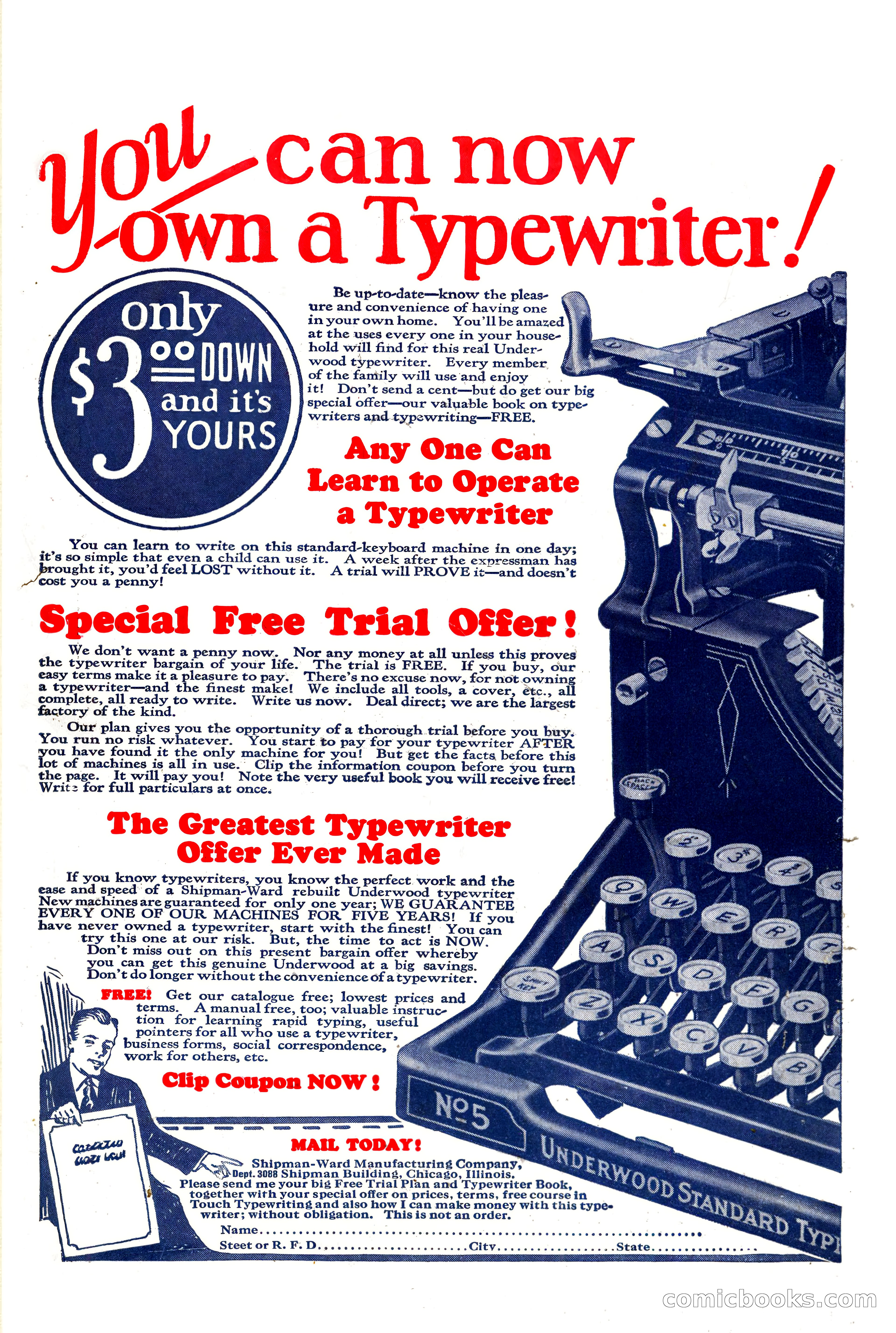 Weird Tales, Vol. X, No. 5 — page 2 of 148
