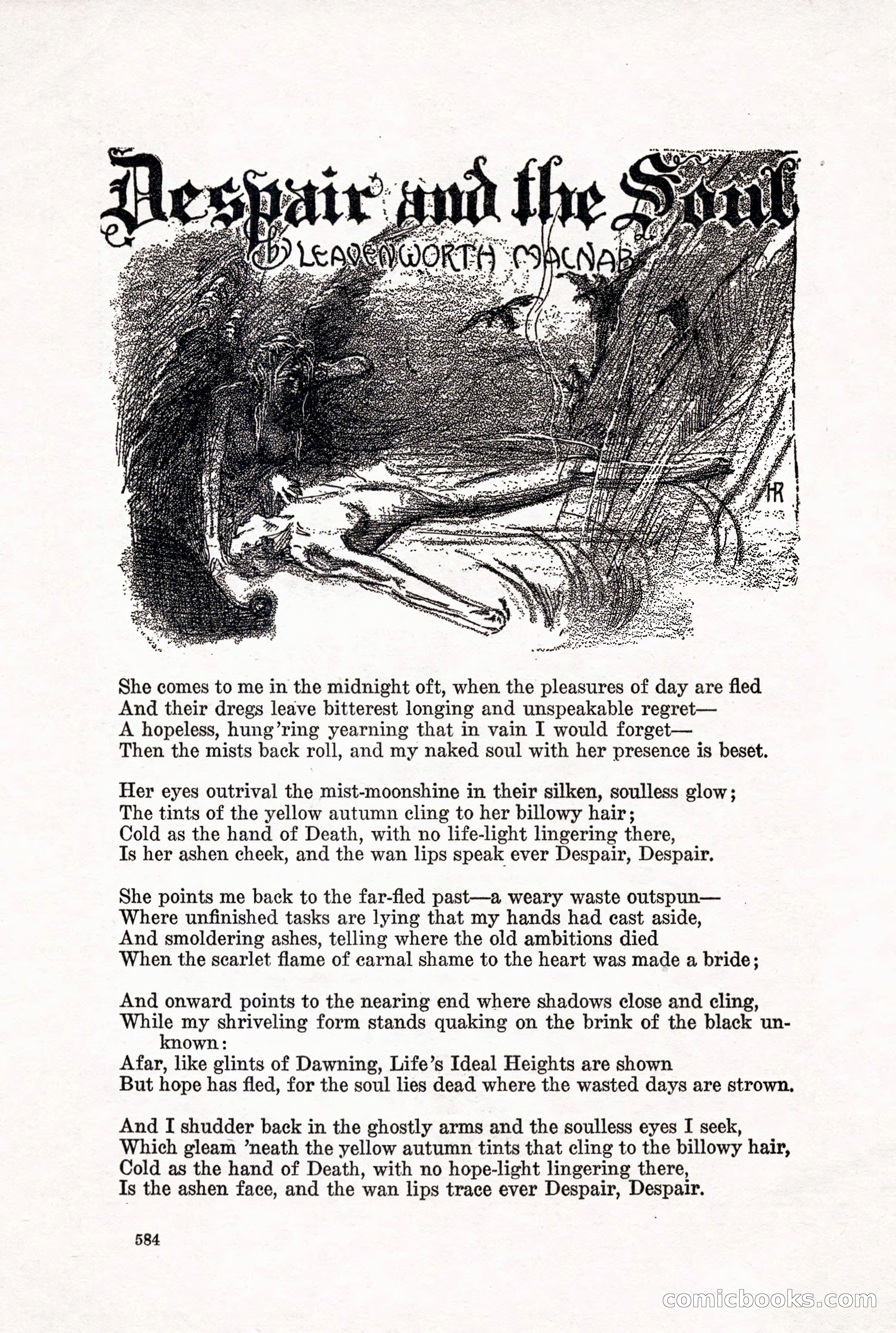 Weird Tales, Vol. X, No. 5 — page 10 of 148