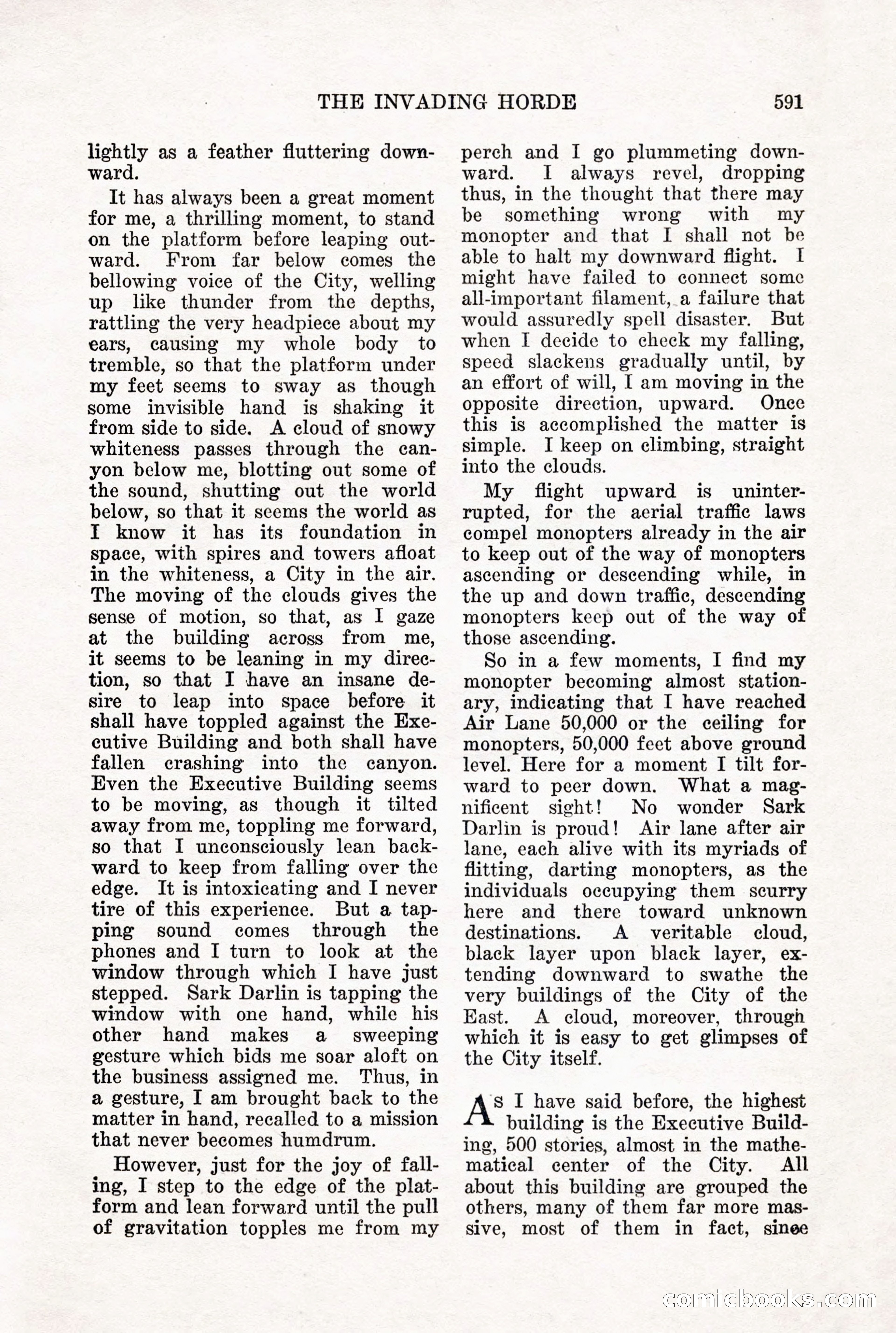 Weird Tales, Vol. X, No. 5 — page 17 of 148